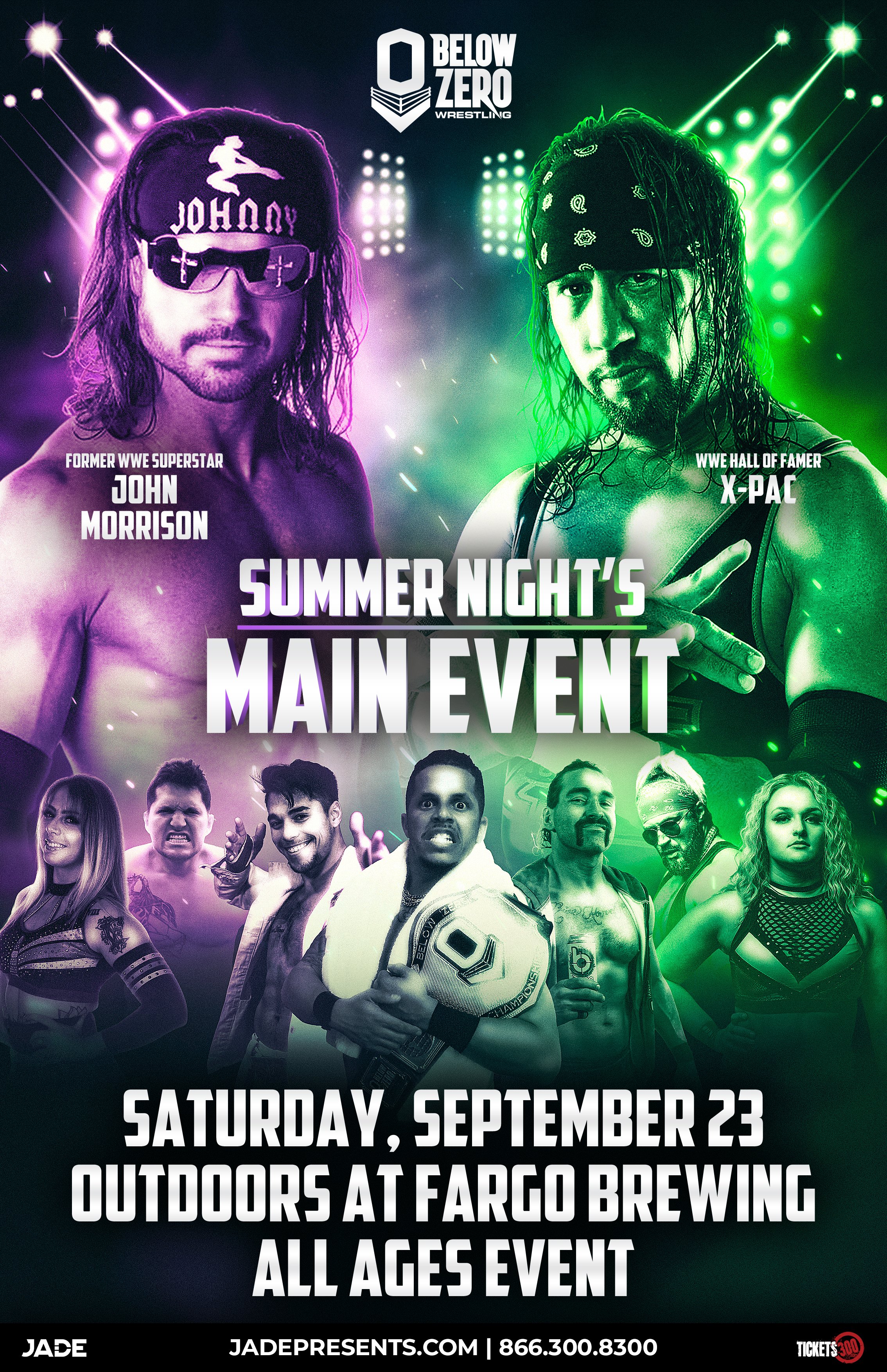 Below Zero Wrestling x JADE - Summer Night's Main Event