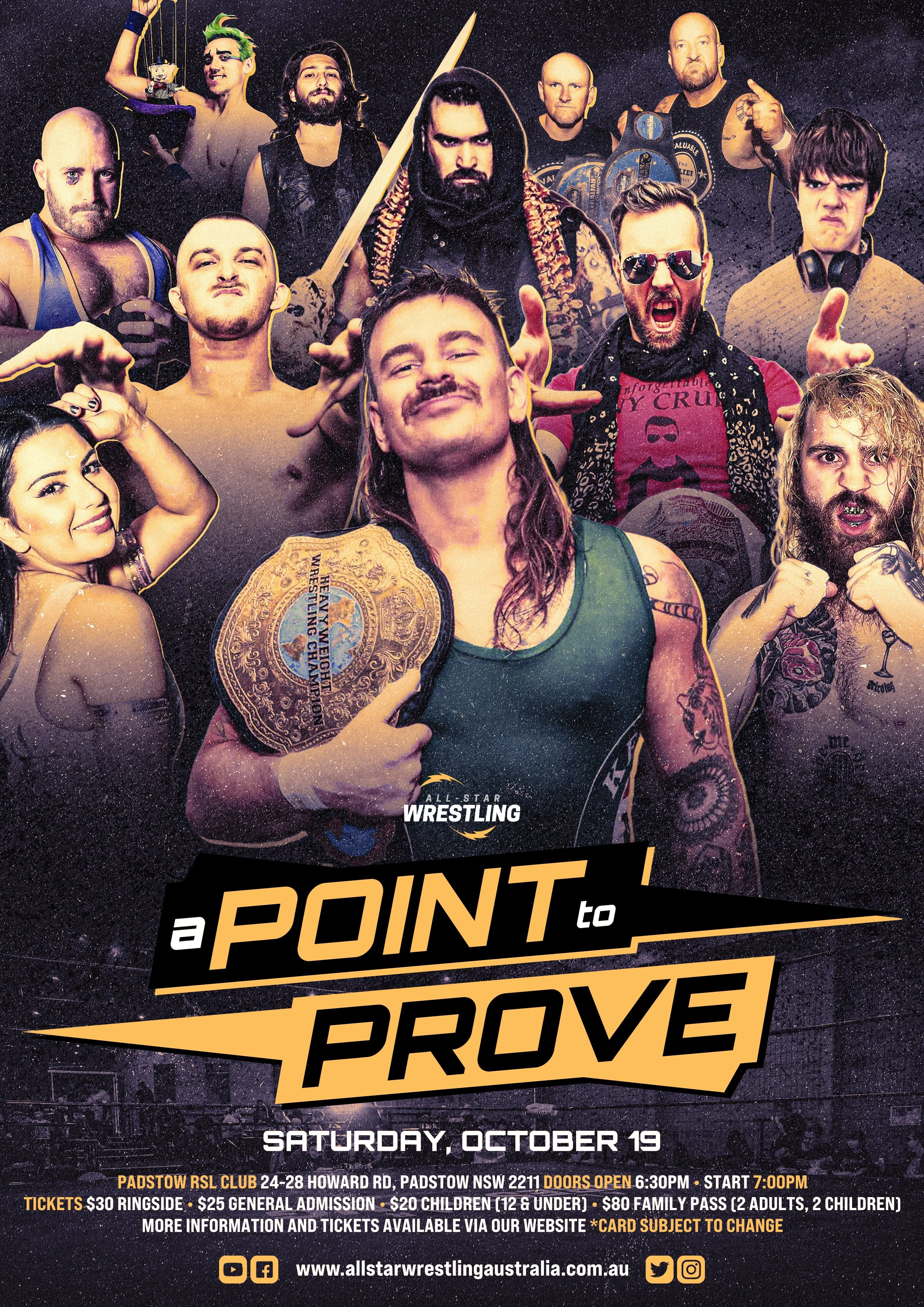 All-Star Wrestling Australia - A Point to Prove
