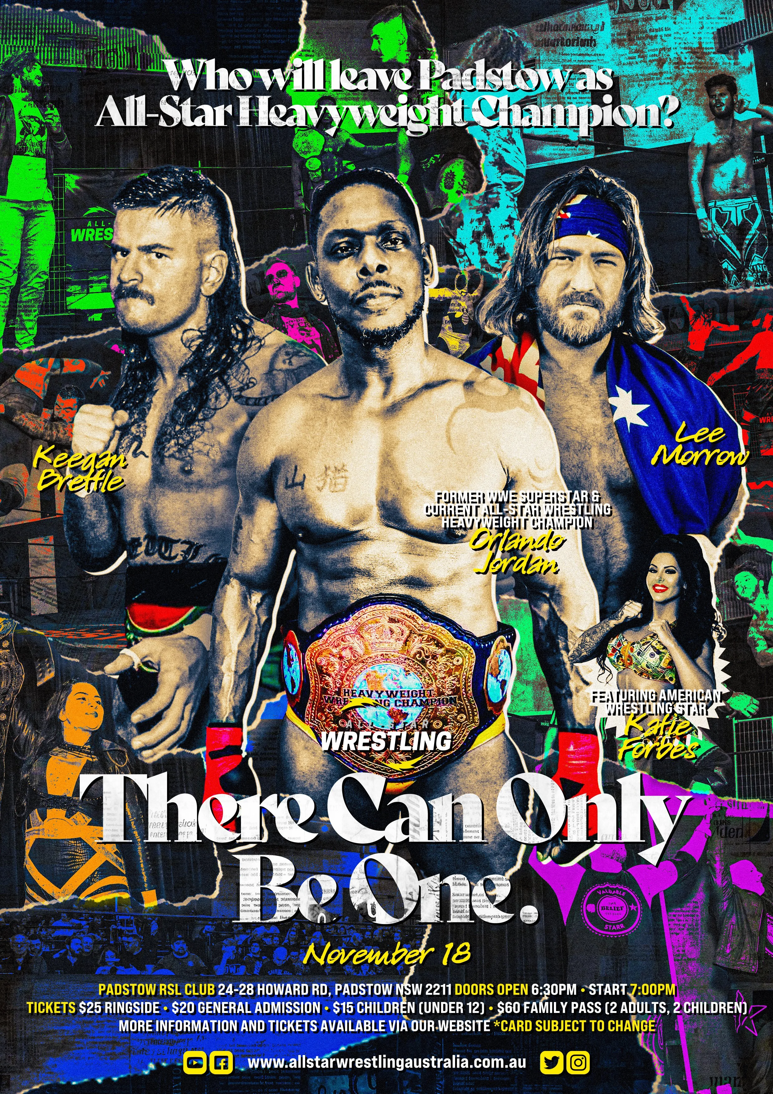 All-Star Wrestling Australia - There Can Only be One