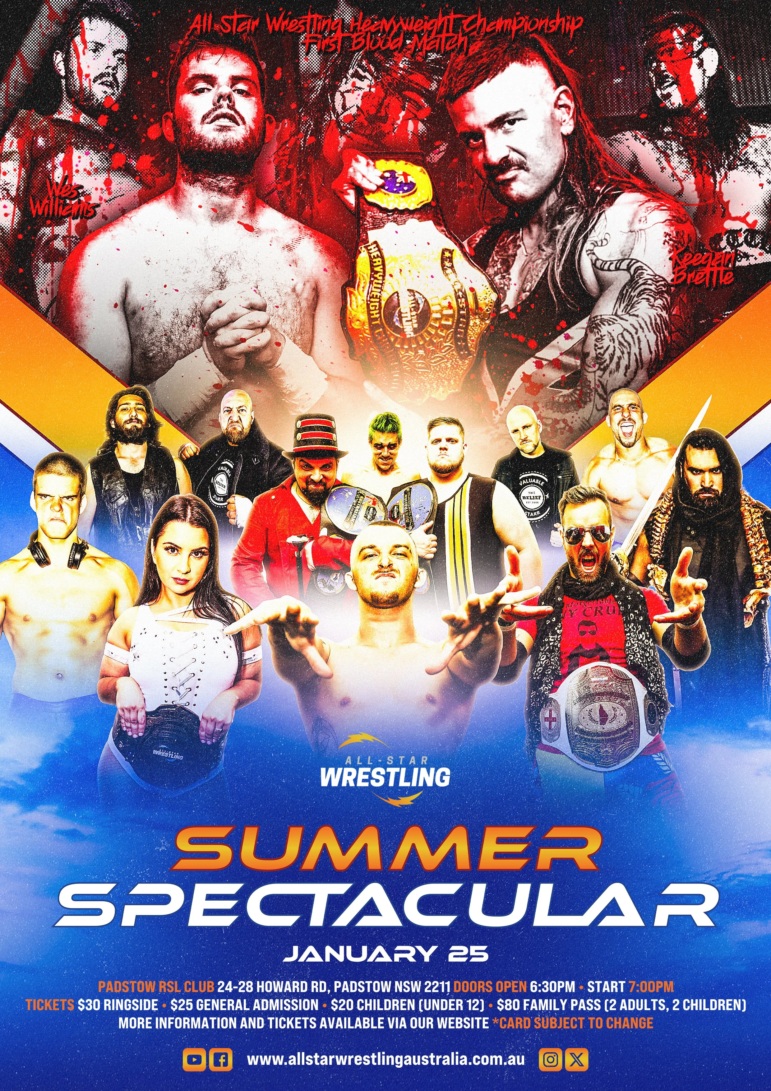 All-Star Wrestling Australia - Summer Spectacular