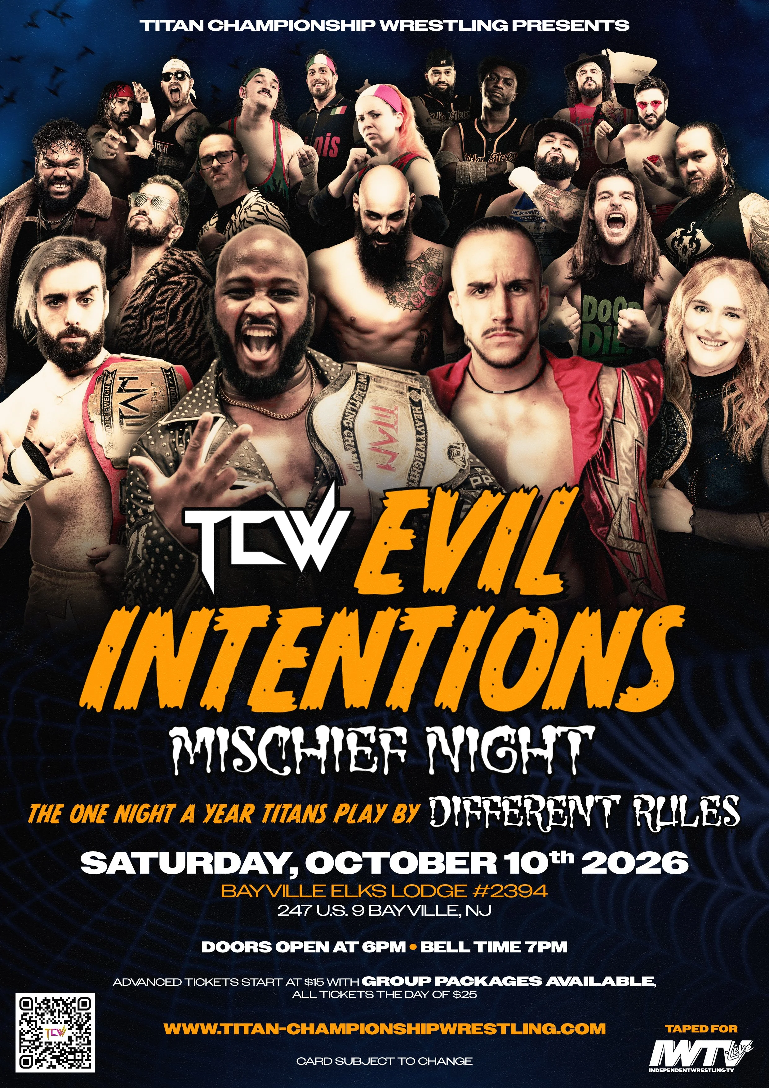 TiTan Championship Wrestling - Evil Intentions: Mischief Night