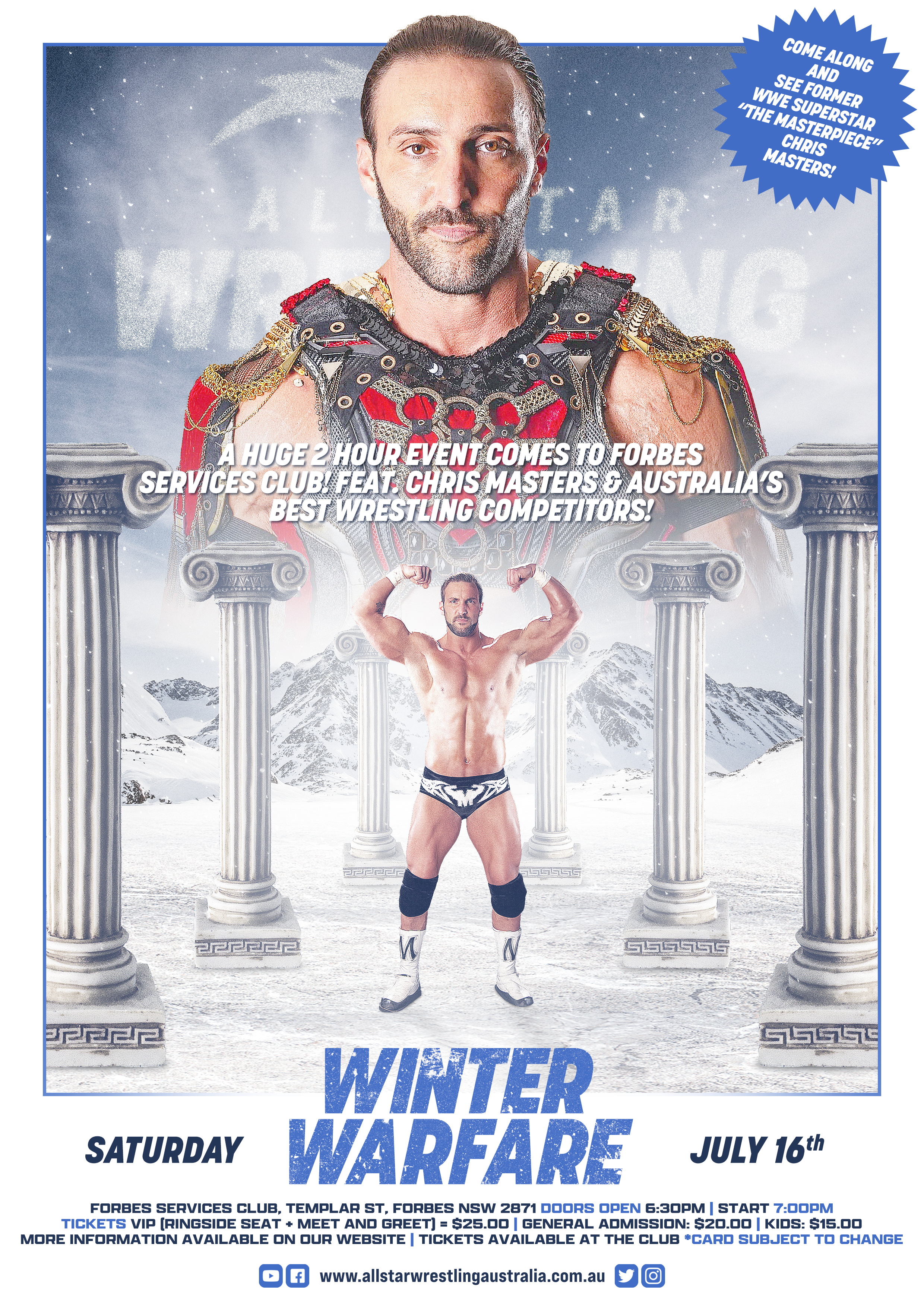 All-Star Wrestling Australia - Winter Warfare