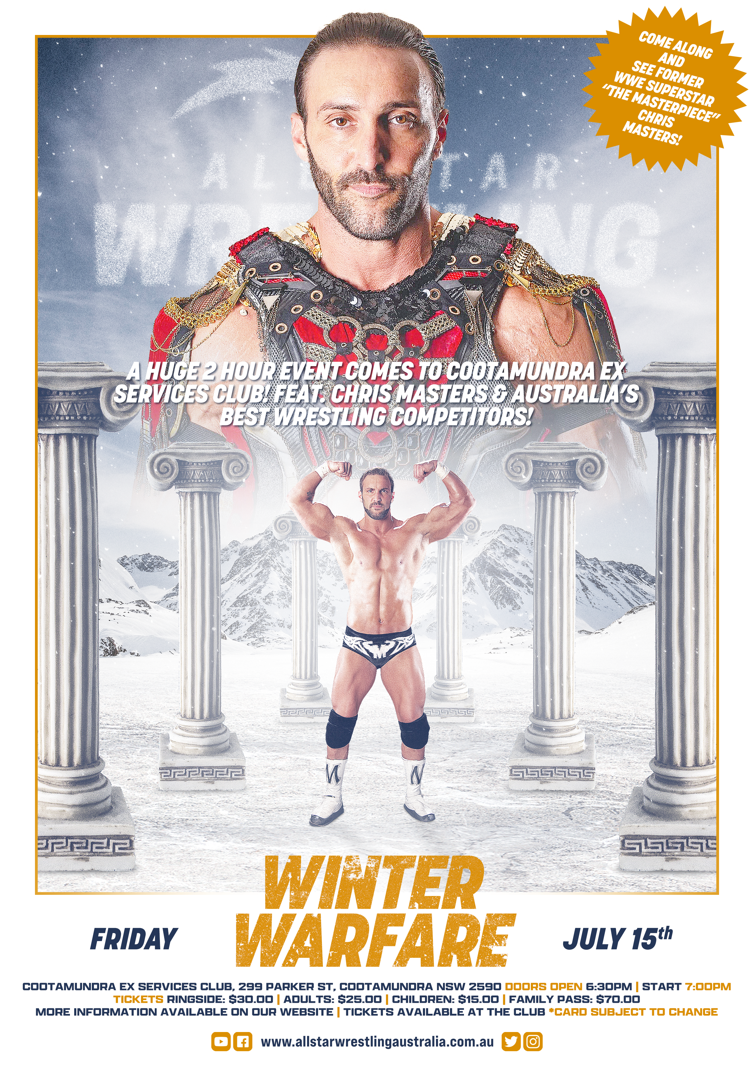 All-Star Wrestling Australia - Winter Warfare