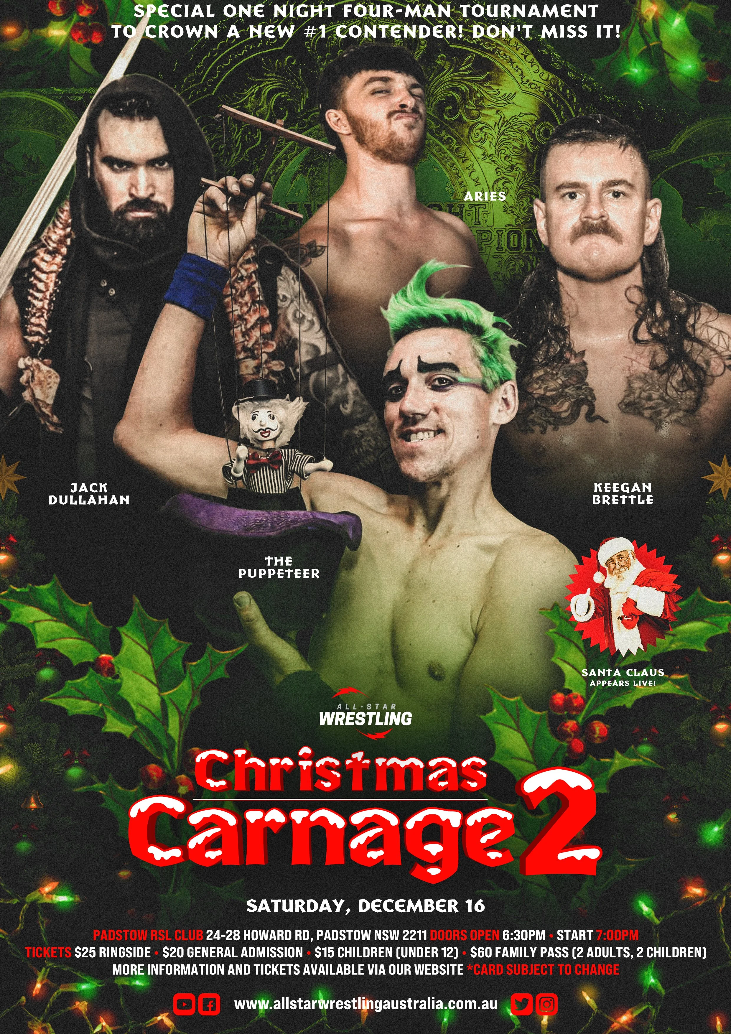 All-Star Wrestling Australia - Christmas Carnage 2
