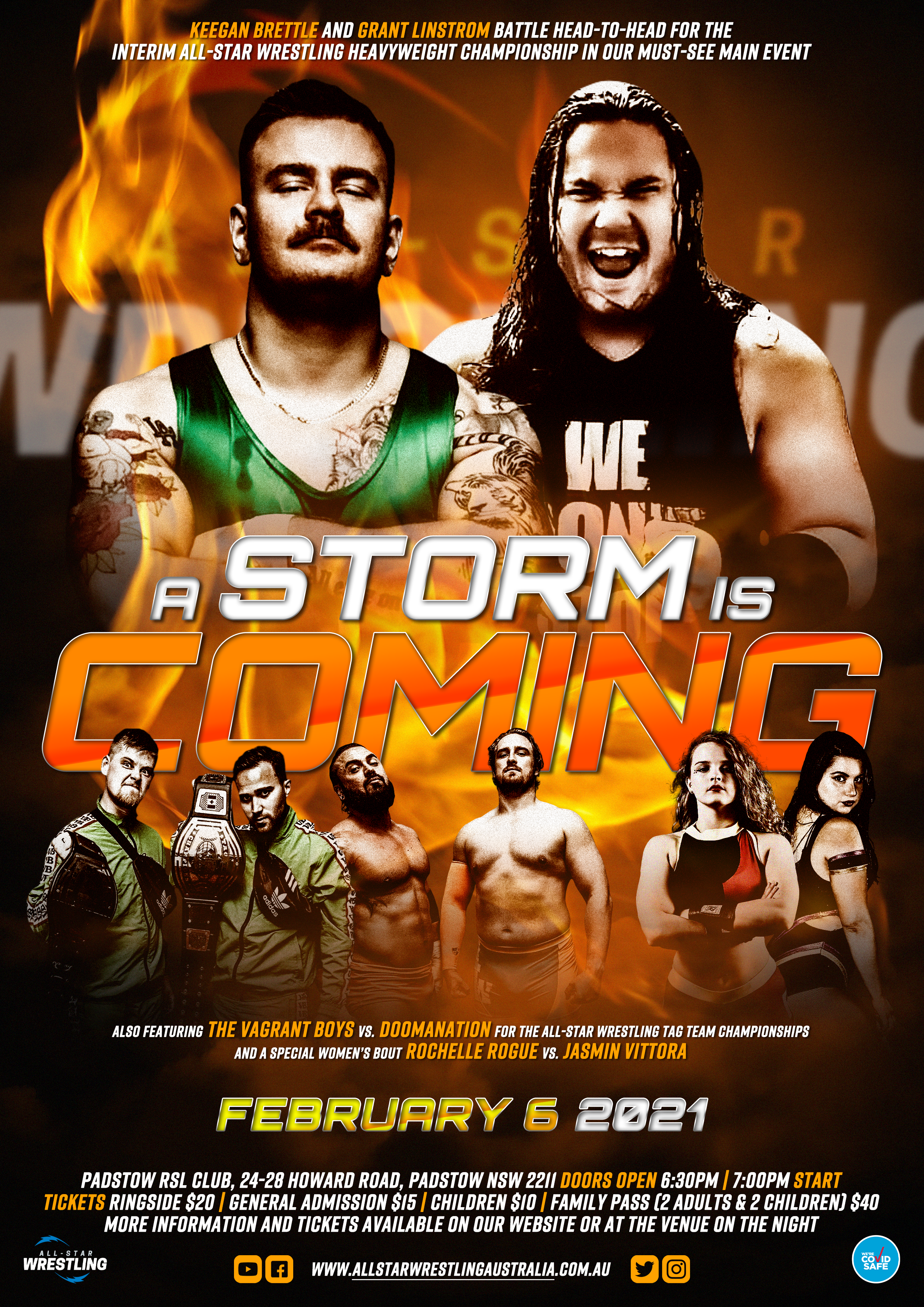 All-Star Wrestling Australia - A Storm is Coming