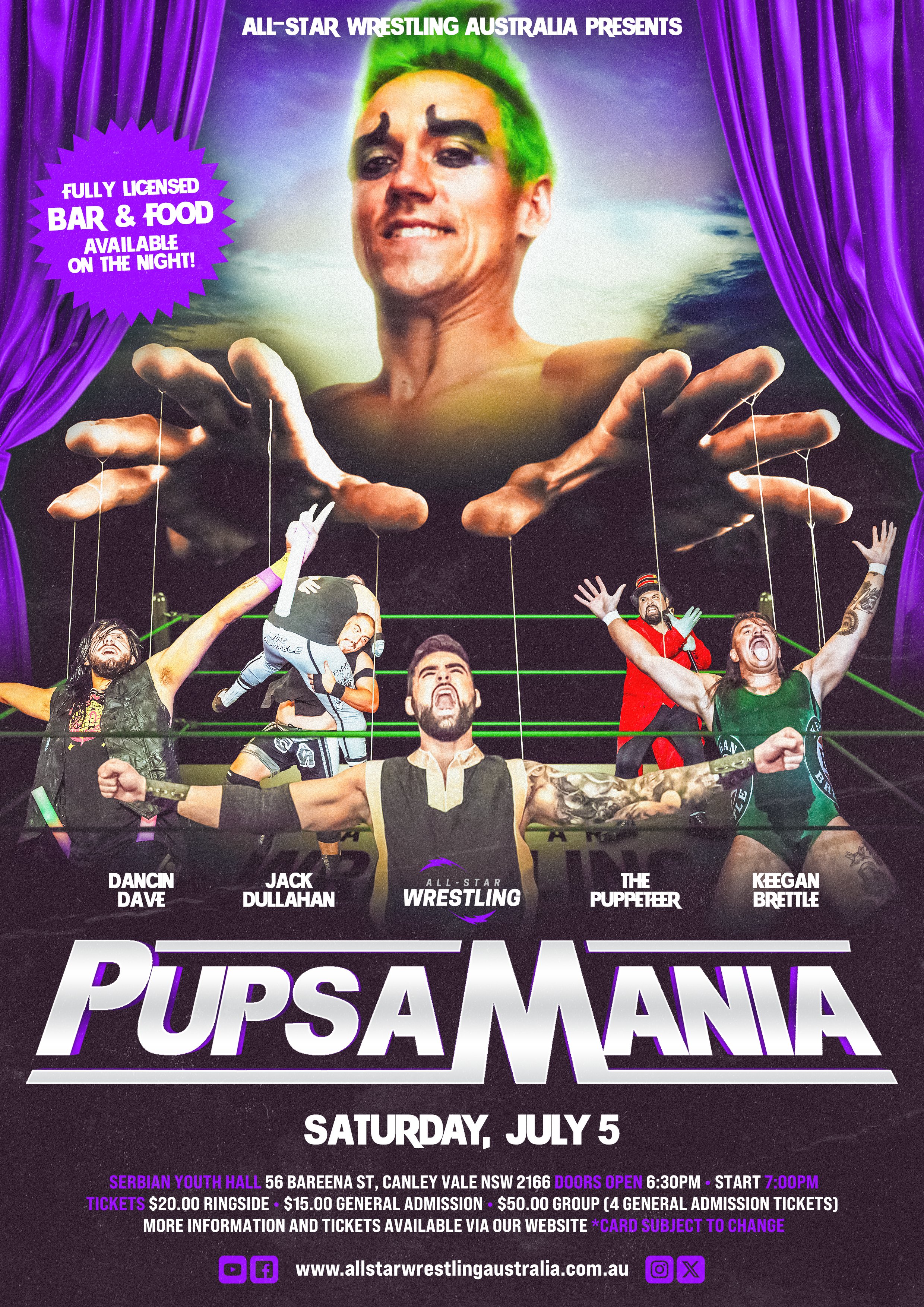 All-Star Wrestling Australia - PupsaMania