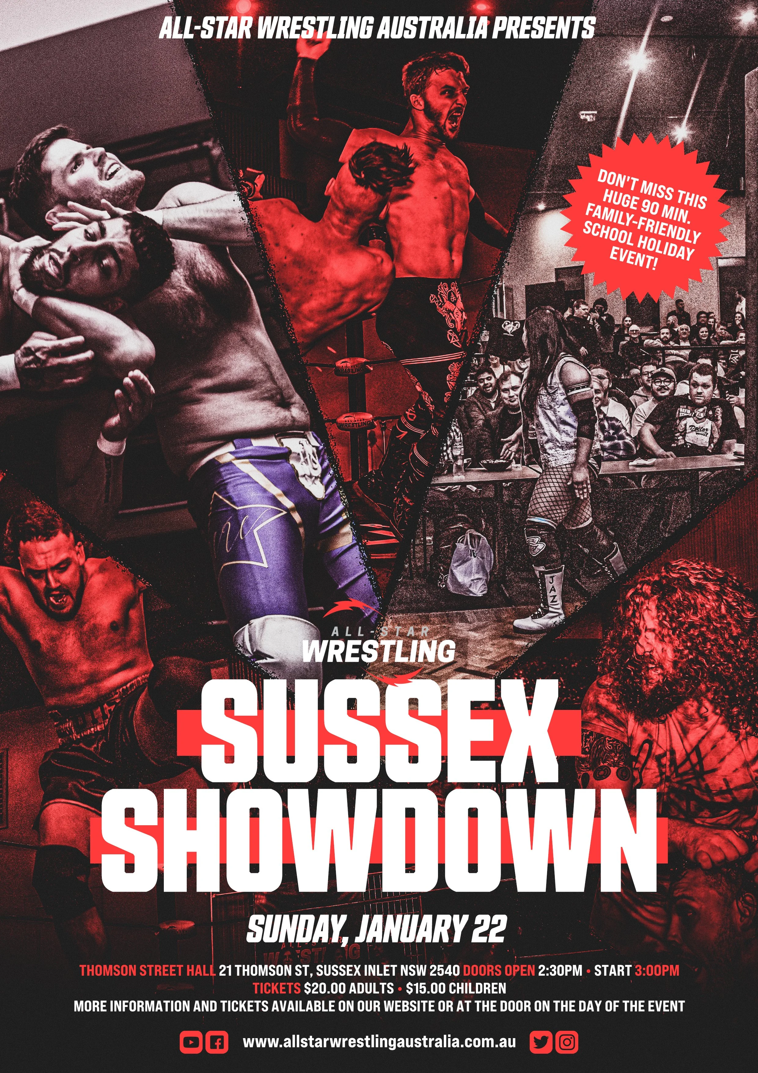 All-Star Wrestling Australia - Sussex Showdown