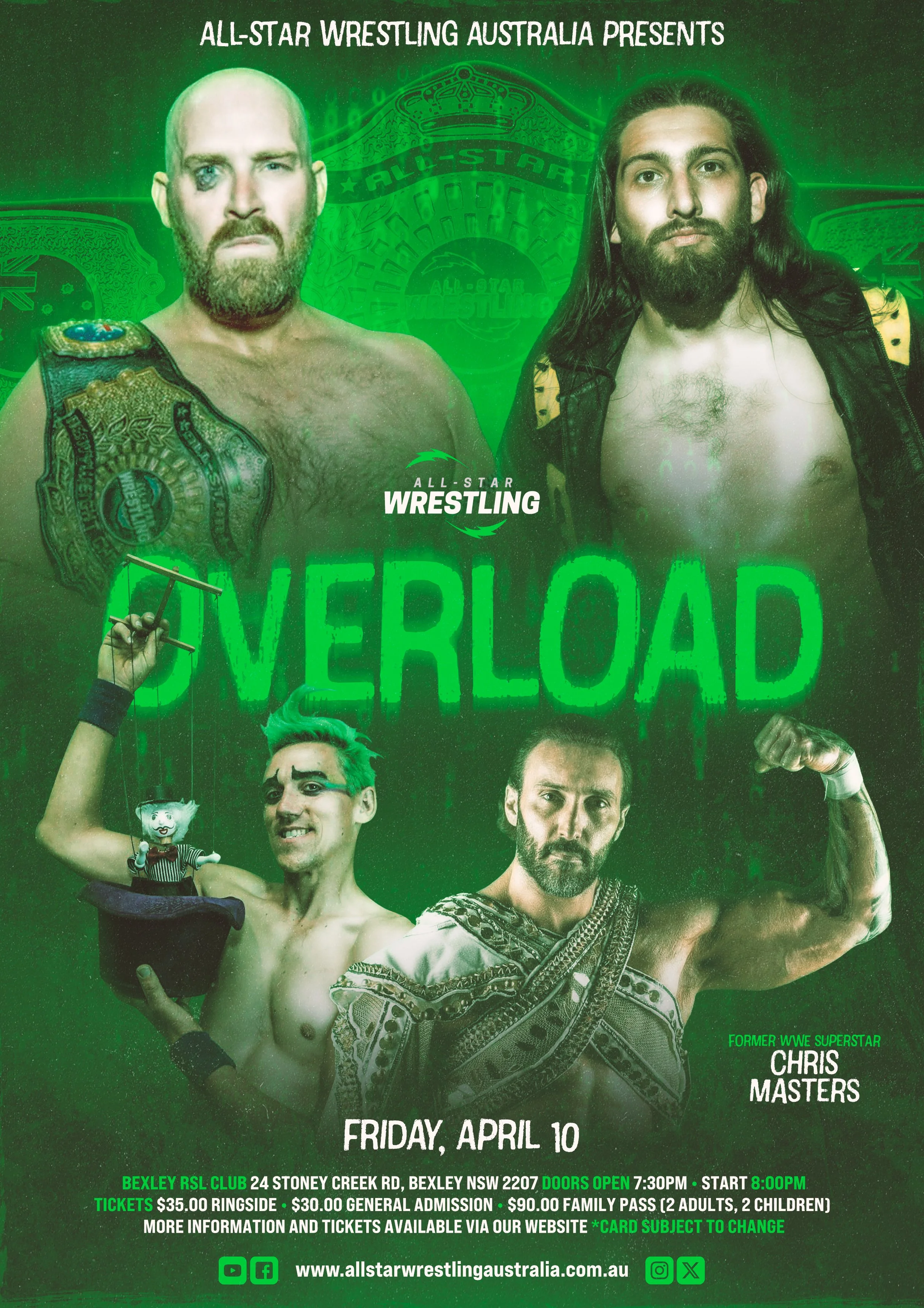 All-Star Wrestling Australia - Overload