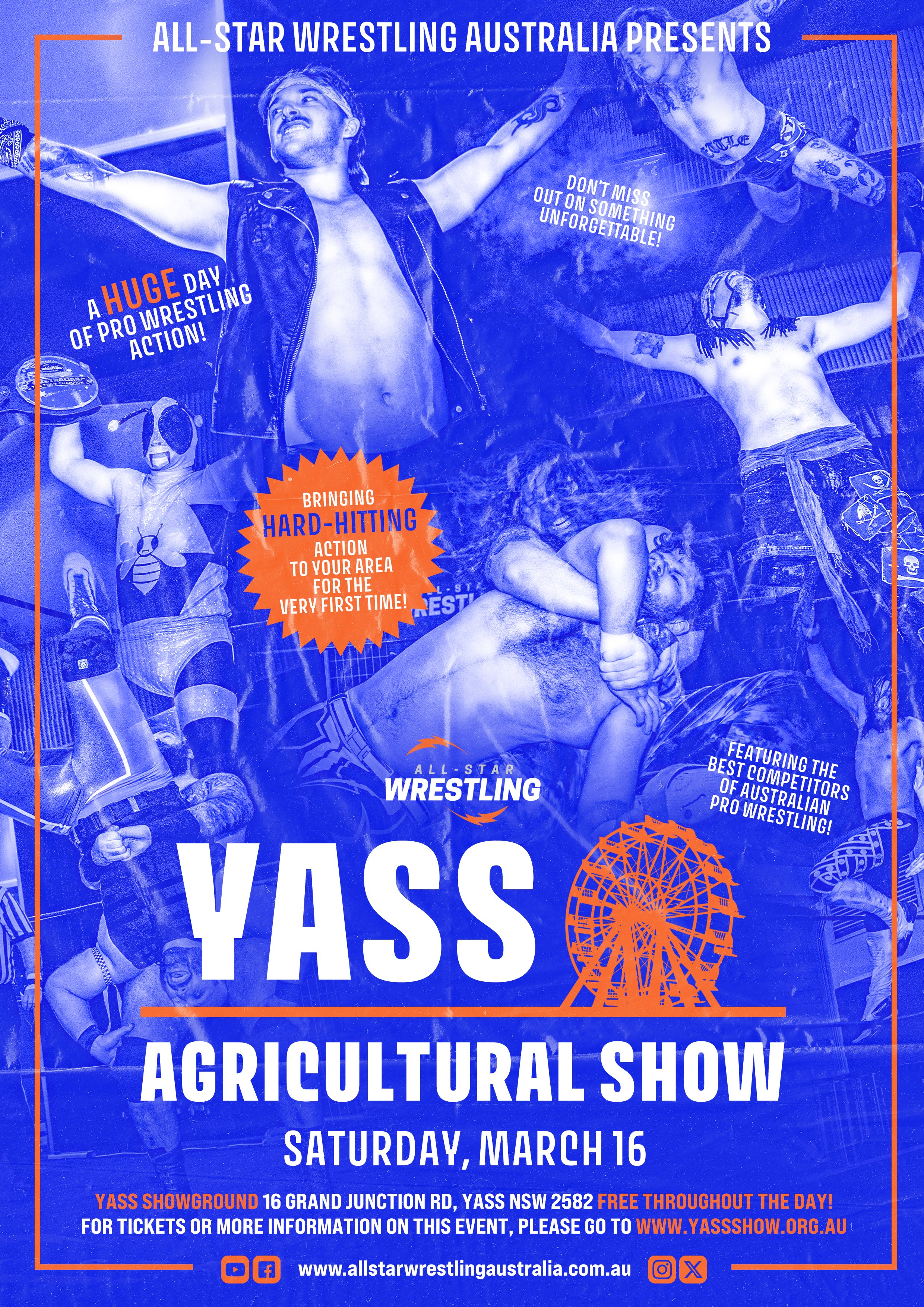 All-Star Wrestling Australia - Yass Agricultural Show