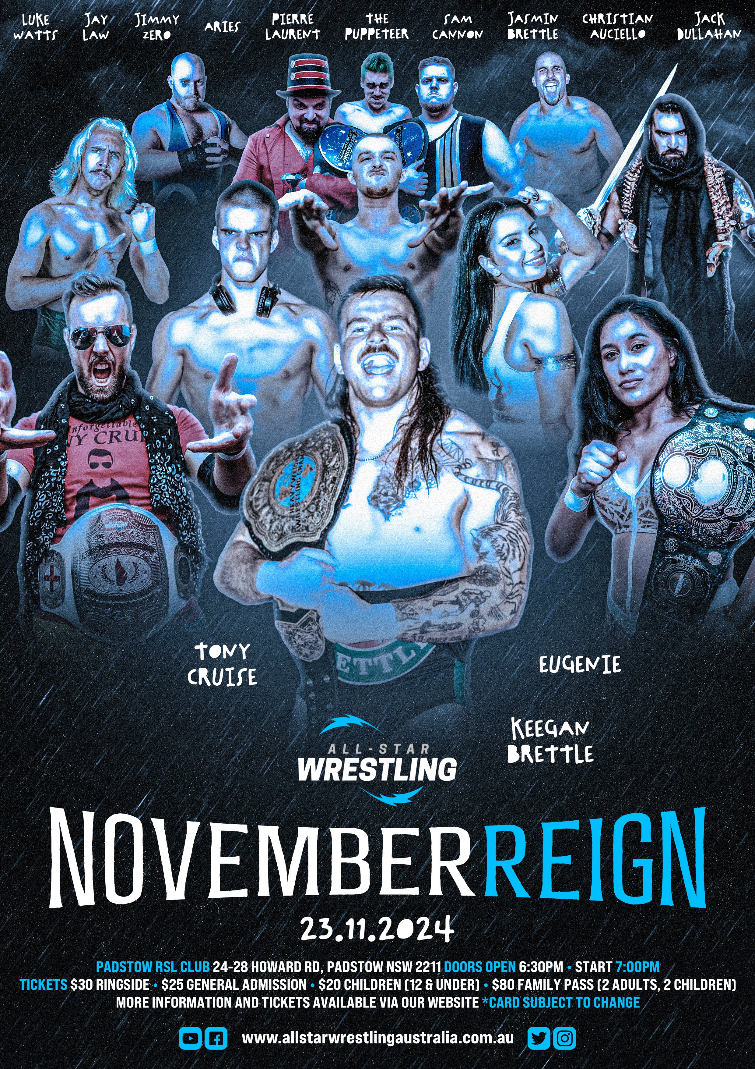 All-Star Wrestling Australia - November Reign