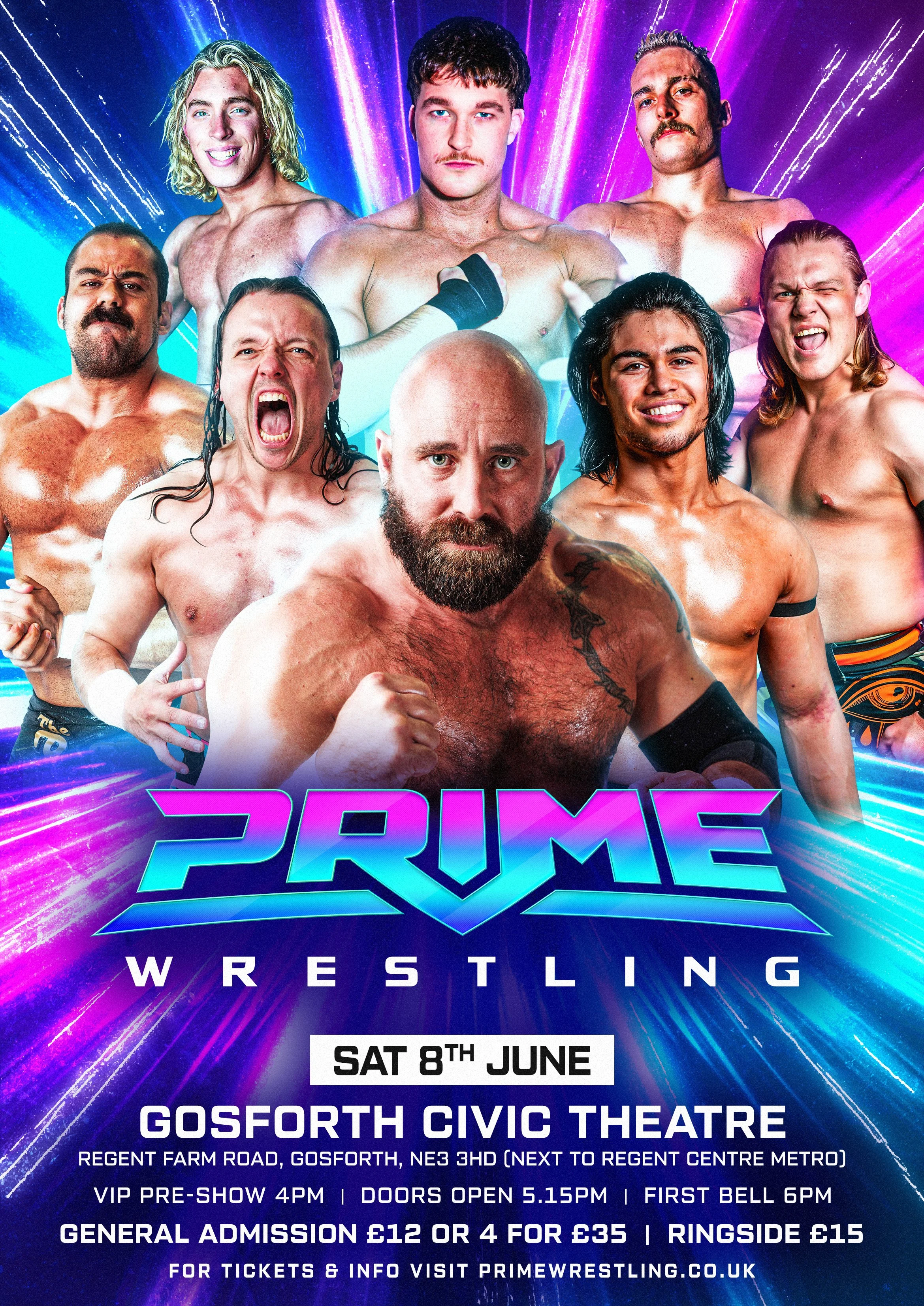 Prime Wrestling - 8th June