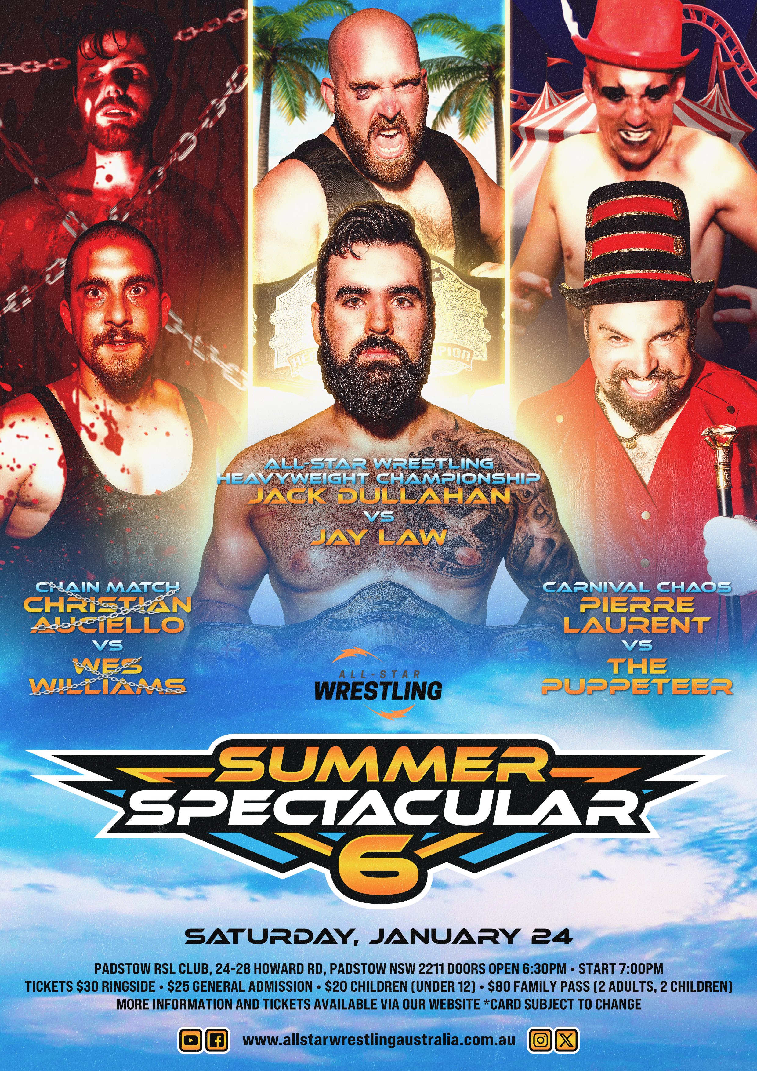All-Star Wrestling Australia - Summer Spectacular 6