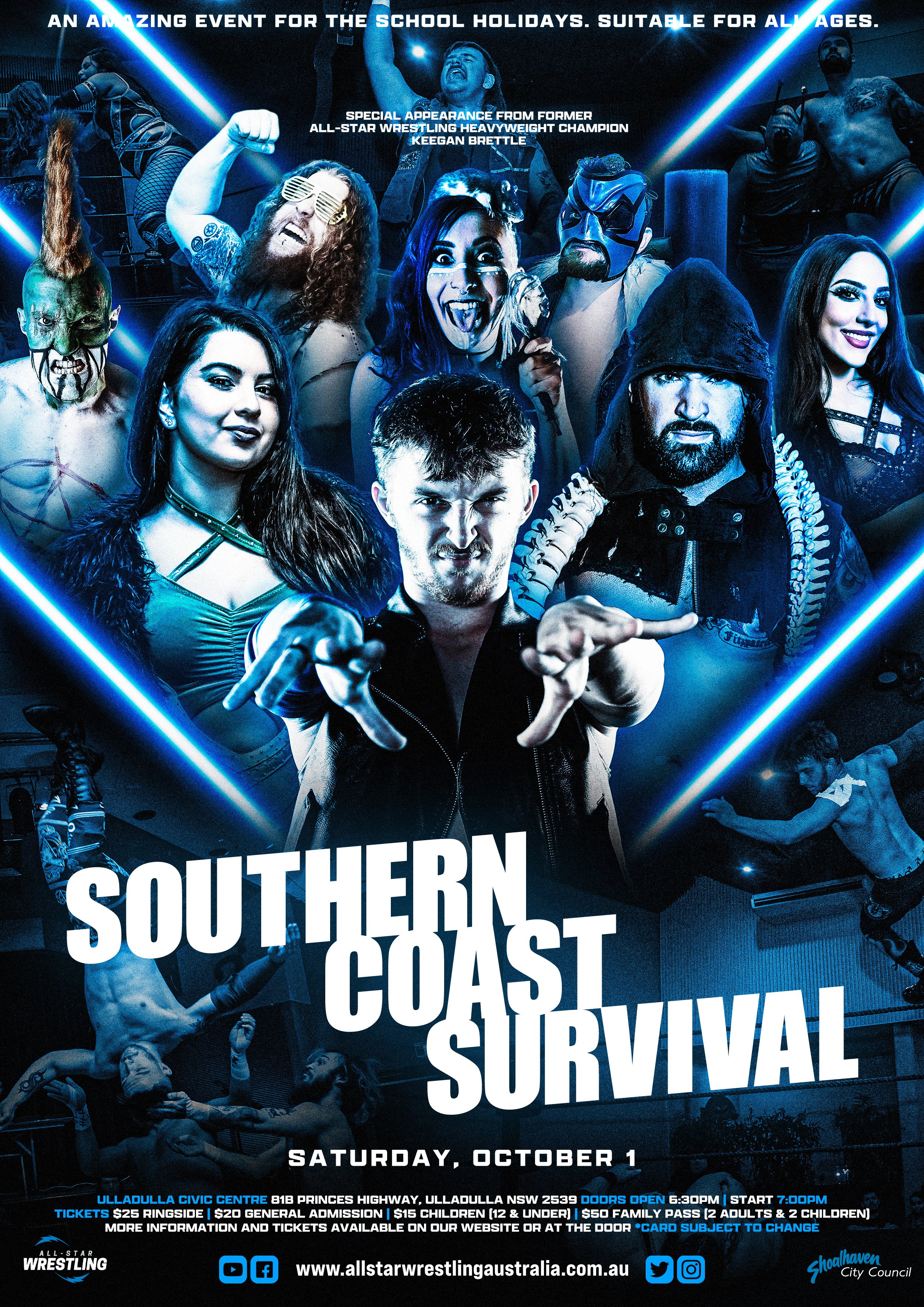 All-Star Wrestling Australia - Southern Coast Survival