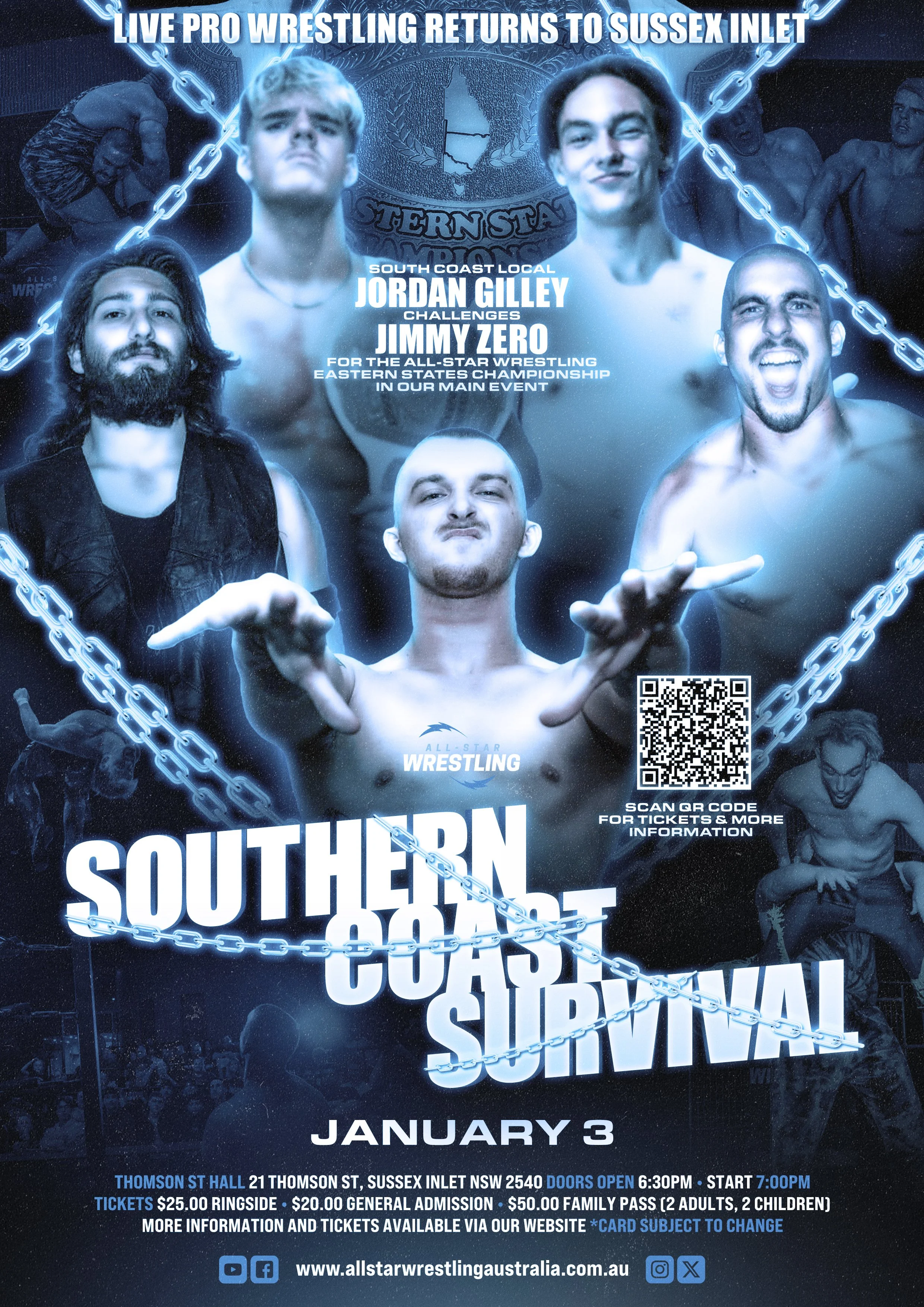 All-Star Wrestling Australia - Southern Coast Survival