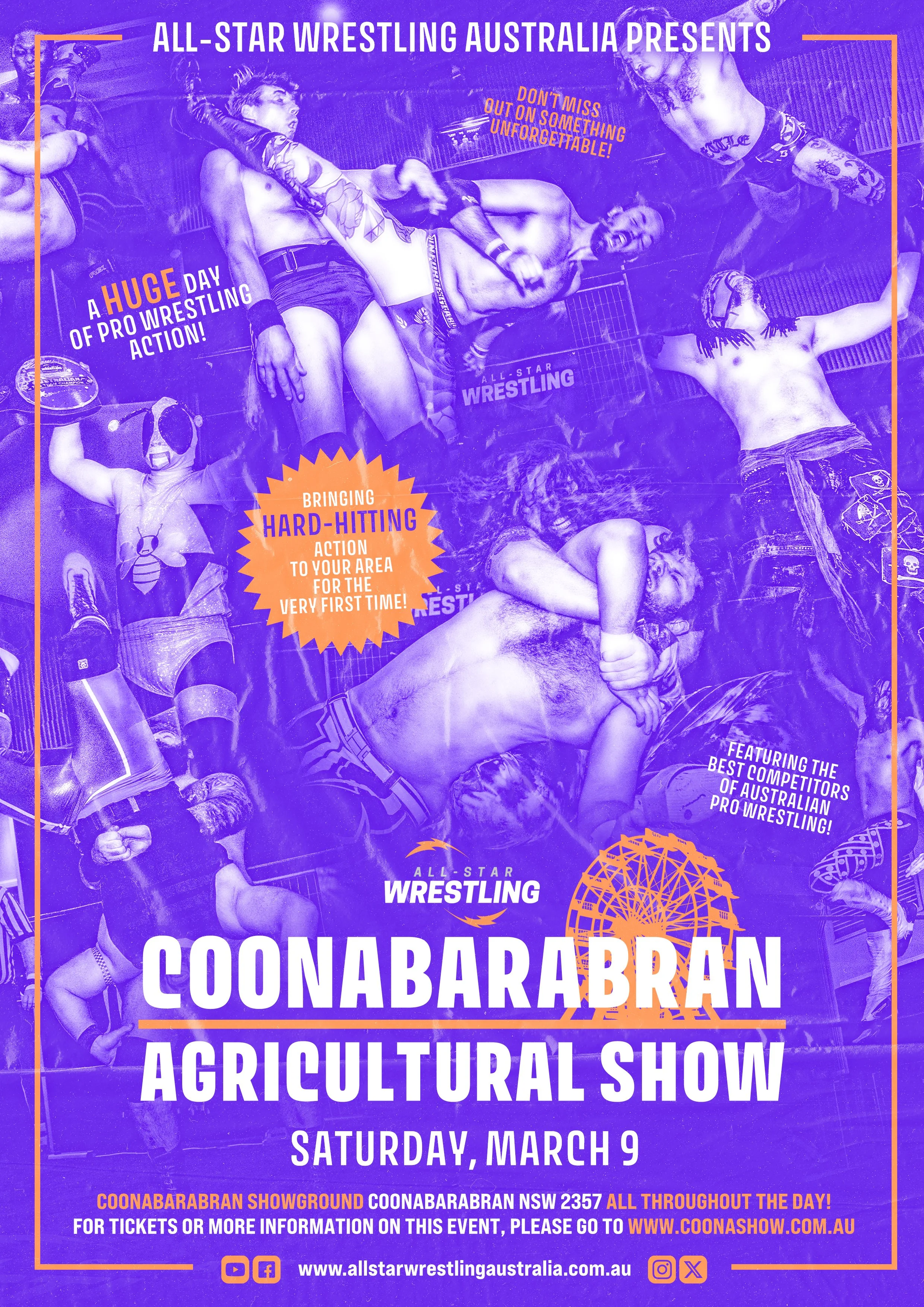 All-Star Wrestling Australia - Coonabarabran Agricultural Show