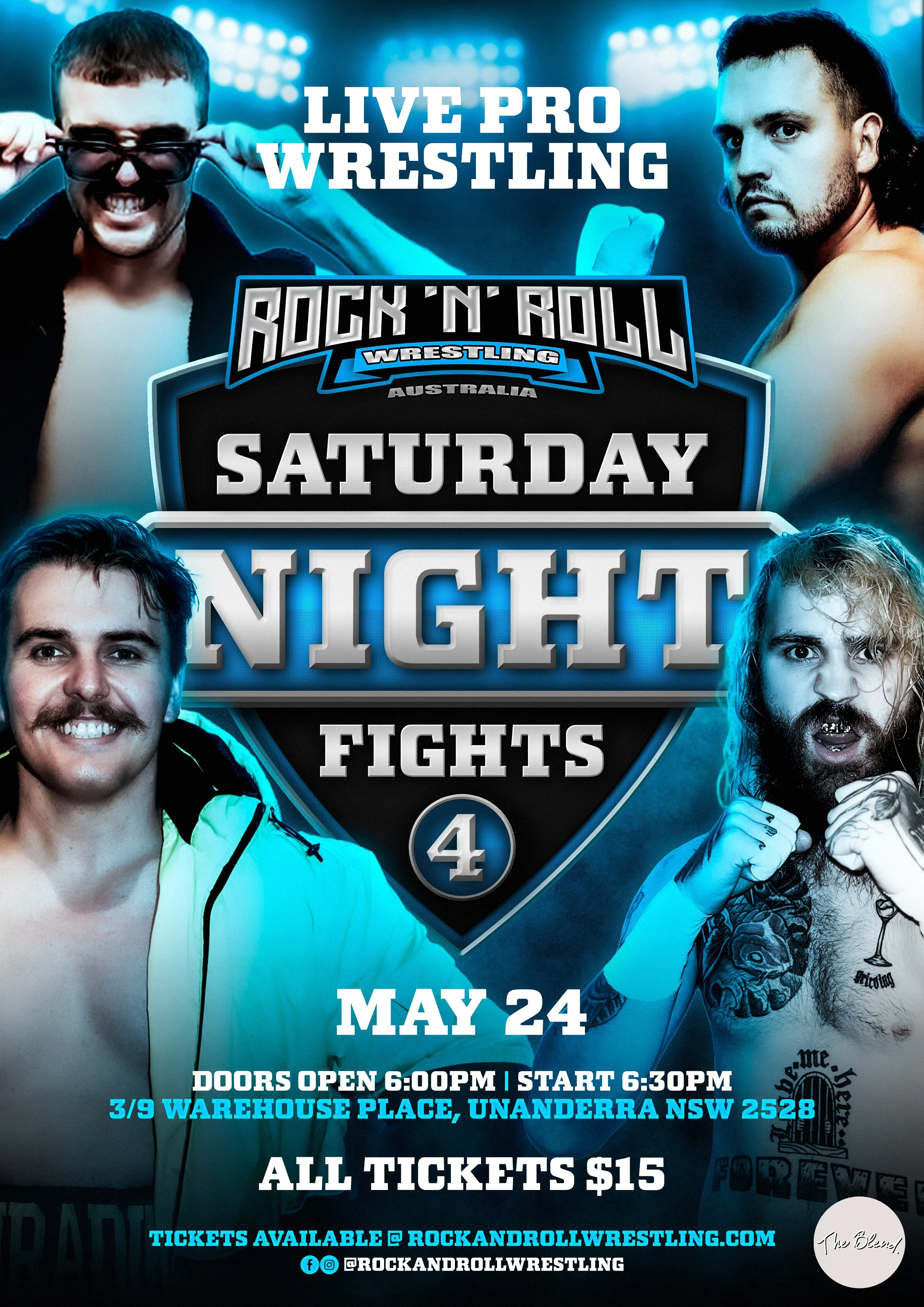 Rock 'N' Roll Wrestling Australia - Saturday Night Fights 4