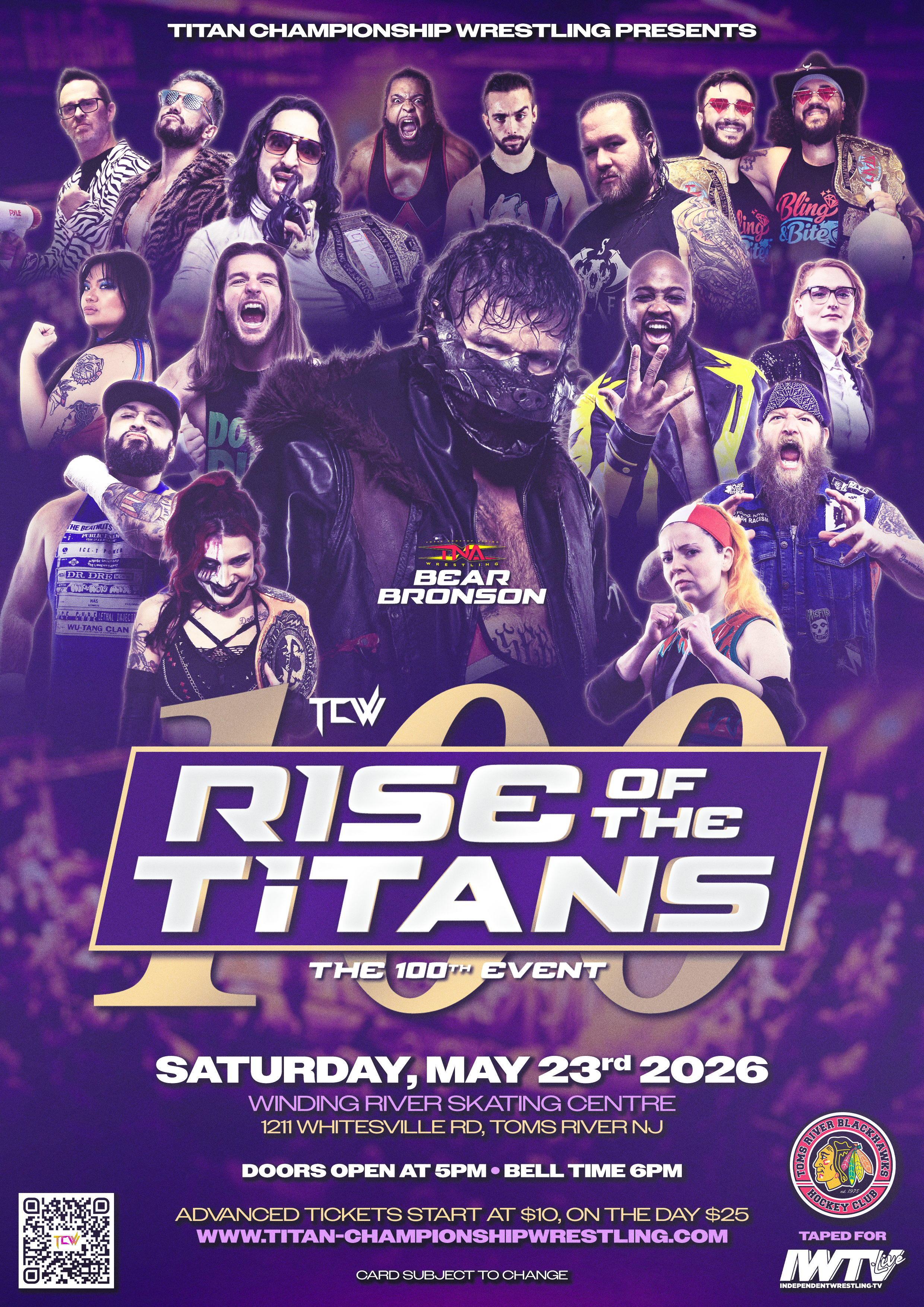 TiTan Championship Wrestling - Rise of the Titans: The 100th Event