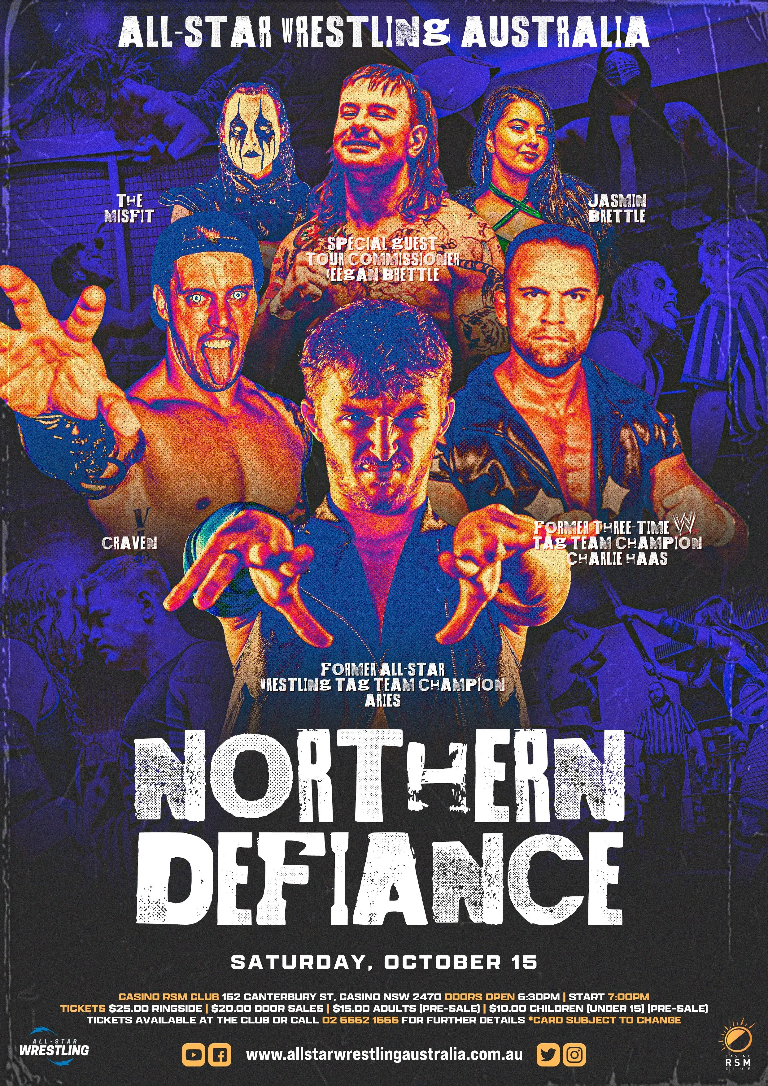All-Star Wrestling Australia - Northern Defiance