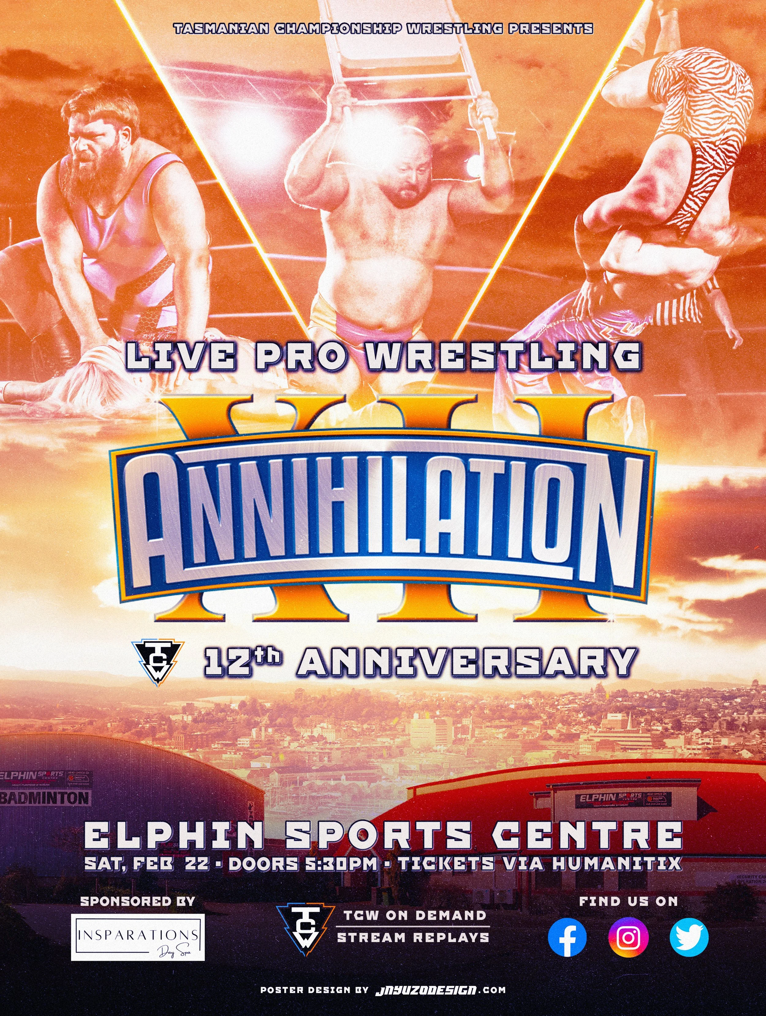 Tasmanian Championship Wrestling - Annihilation XII