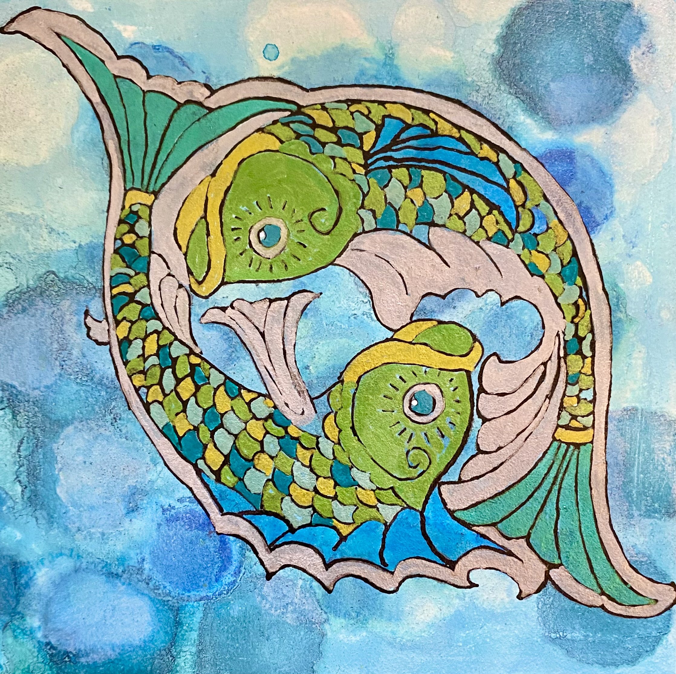 Pisces in the Sea