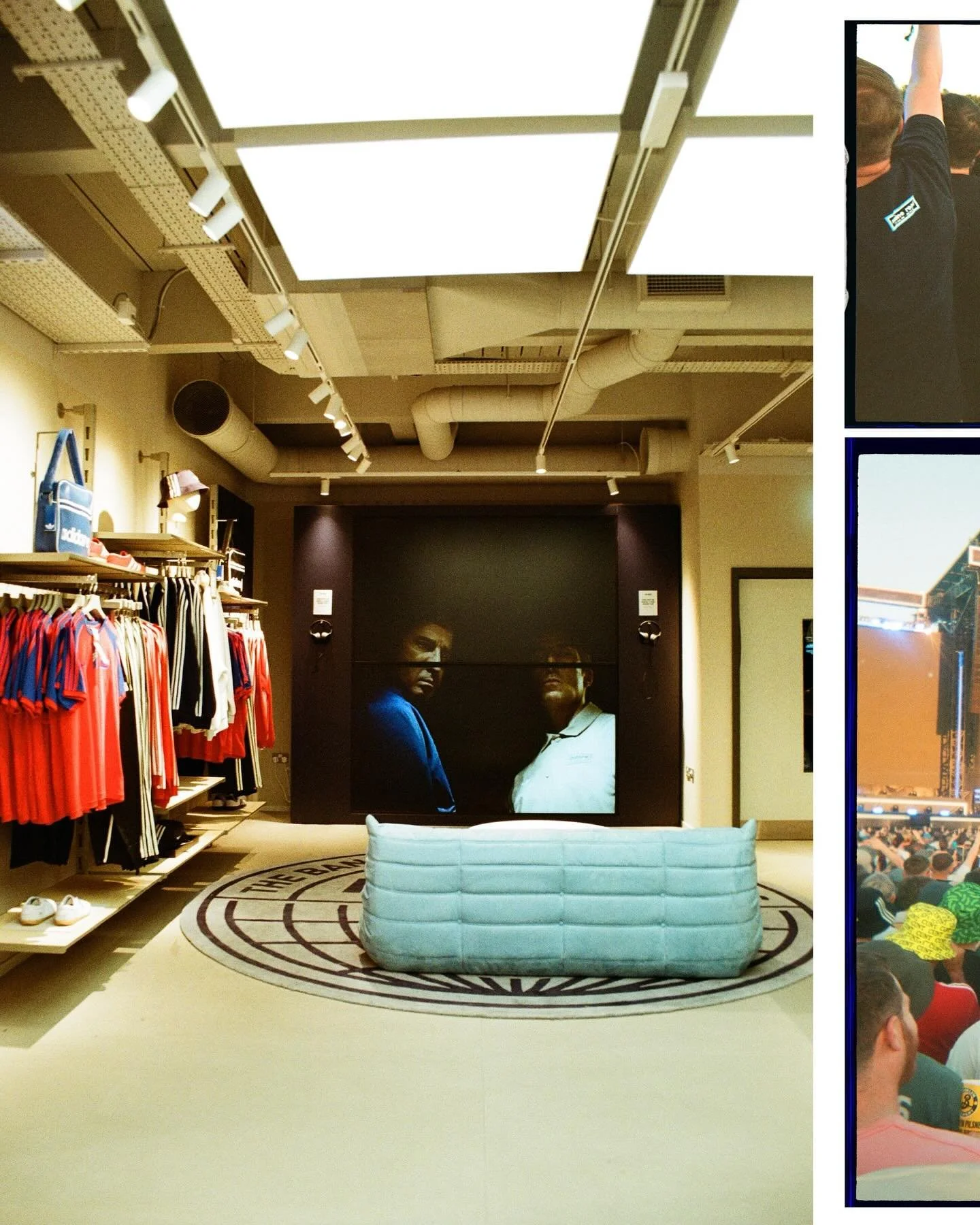 Bits of film from the last couple of weeks in Manchester. This doesn&rsquo;t even scratch the surface of the litter of @oasis &amp; @adidas in every inch of the city. 

Been loving watching it all unfold and safe to say that Heaton Park did not disap