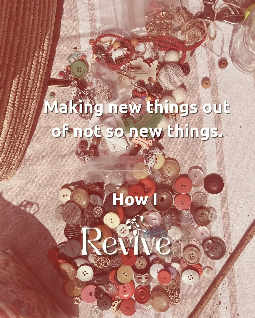✨ I practice Revive in many ways! it&rsquo;s a way of living. ✨ 

It goes beyond clothing. It&rsquo;s about seeing the beauty in everyday things, in the forgotten, the overlooked pieces that still have so much life left in them. Because that&rsquo;s 