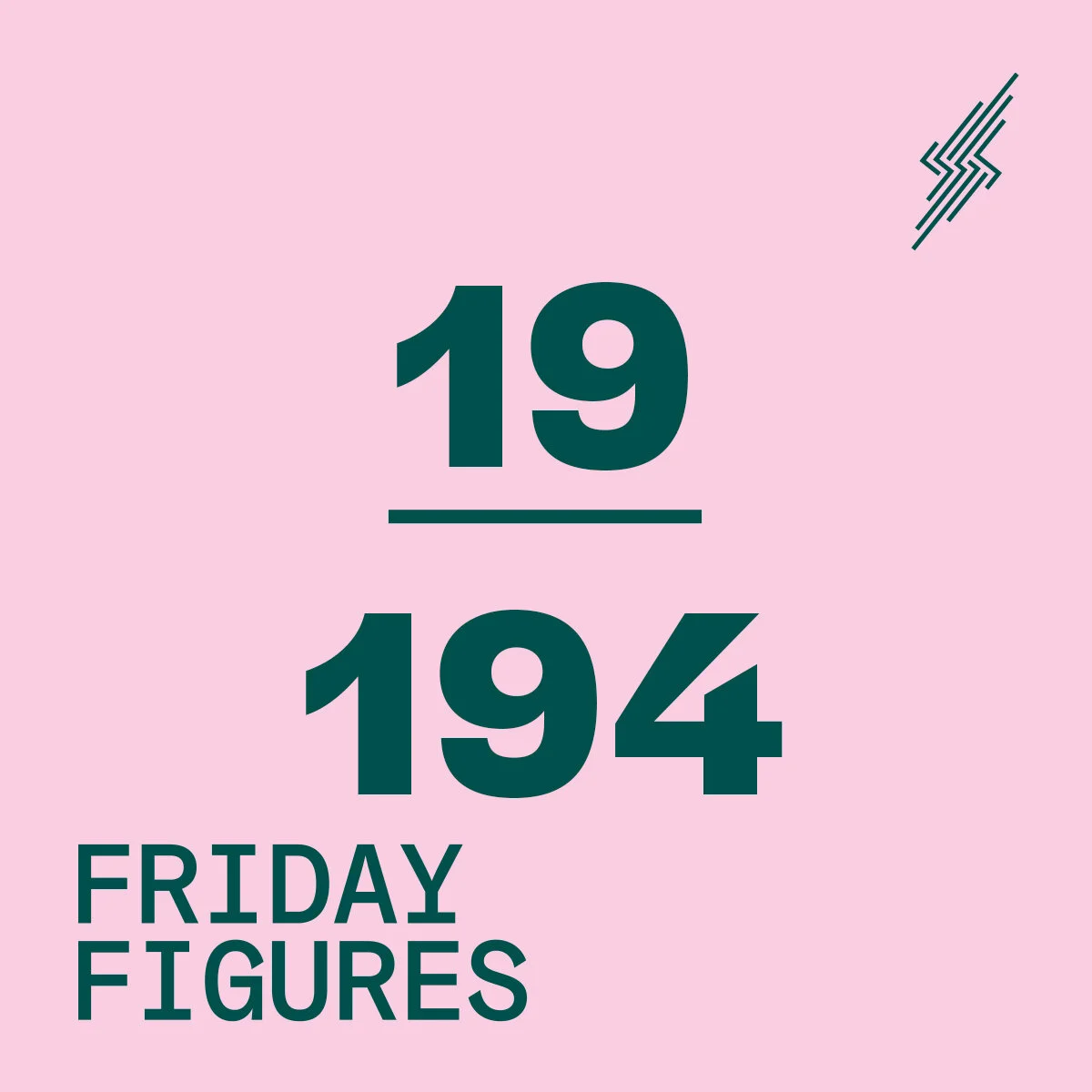 Friday Figures - 28 Aug