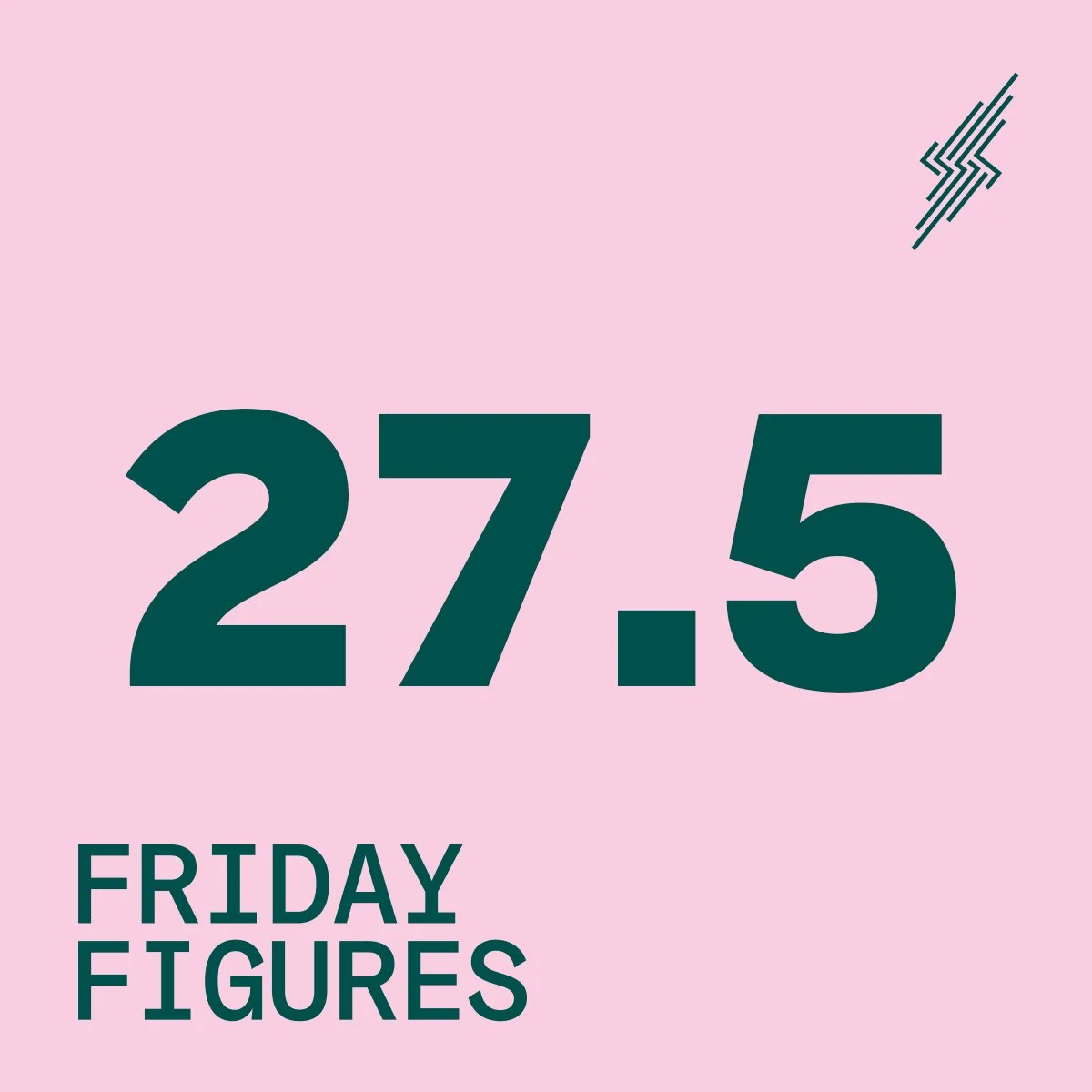 Friday Figures - 27 May