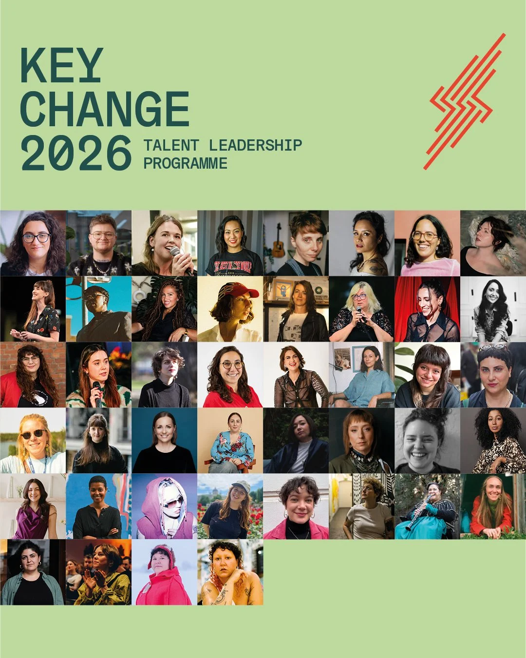 Keychange Talent Leadership Programme 2026 Announces 44 Music Industry Leaders Driving Gender Equity and Industry Change