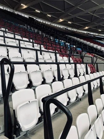Arena Introduces Safety Rail System For Football Fans