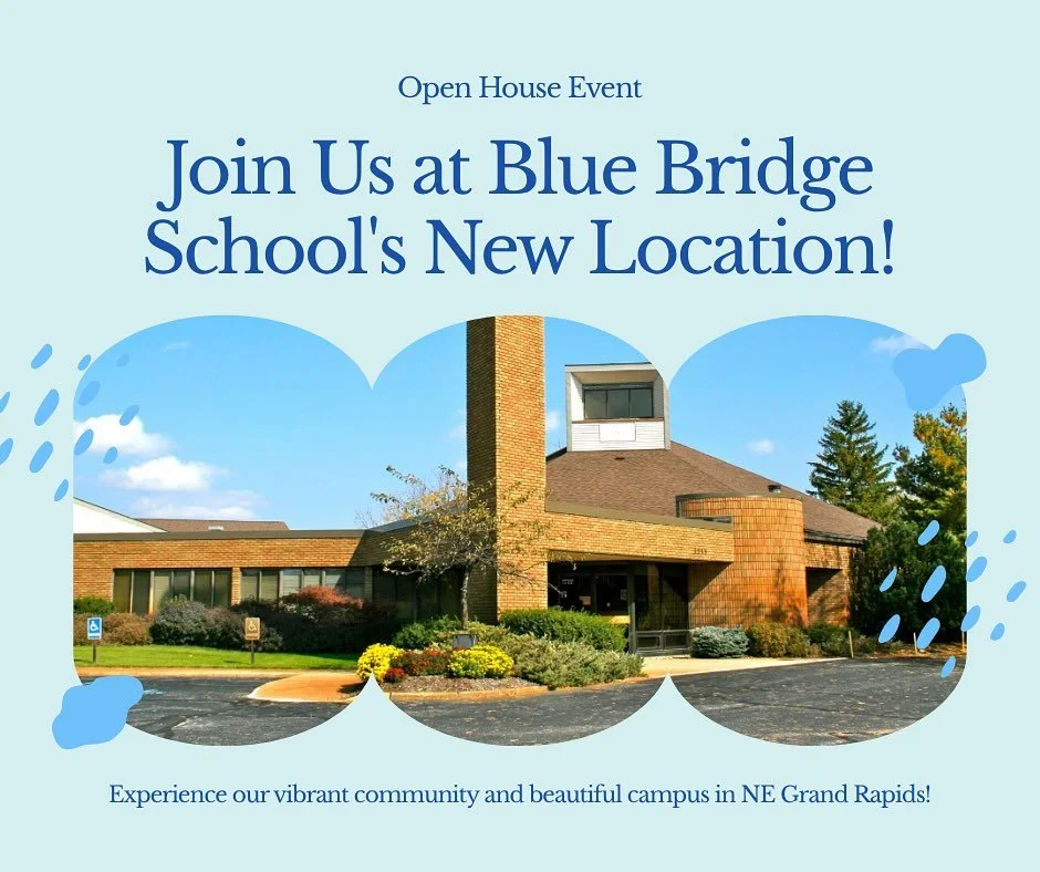 You&rsquo;re Invited to Our Open House!

Blue Bridge School&rsquo;s New Location on the NE side! 

We&rsquo;re opening the doors to our brand-new home, and we&rsquo;d love for you to be part of the celebration!

Join us for an afternoon of connection