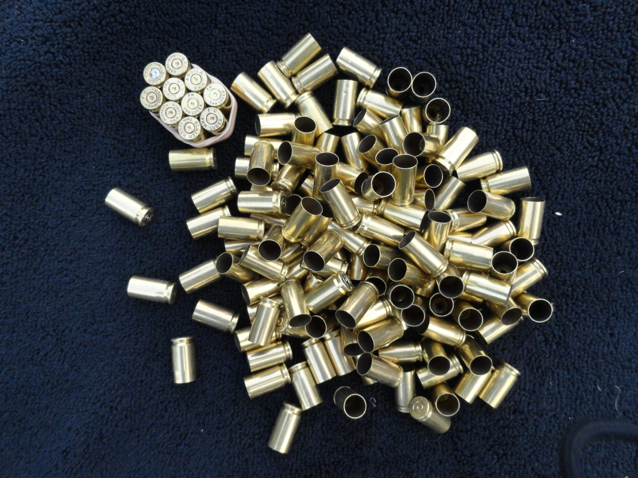 9mm - 500 count - dirty brass — R3Brass - We always give 110%