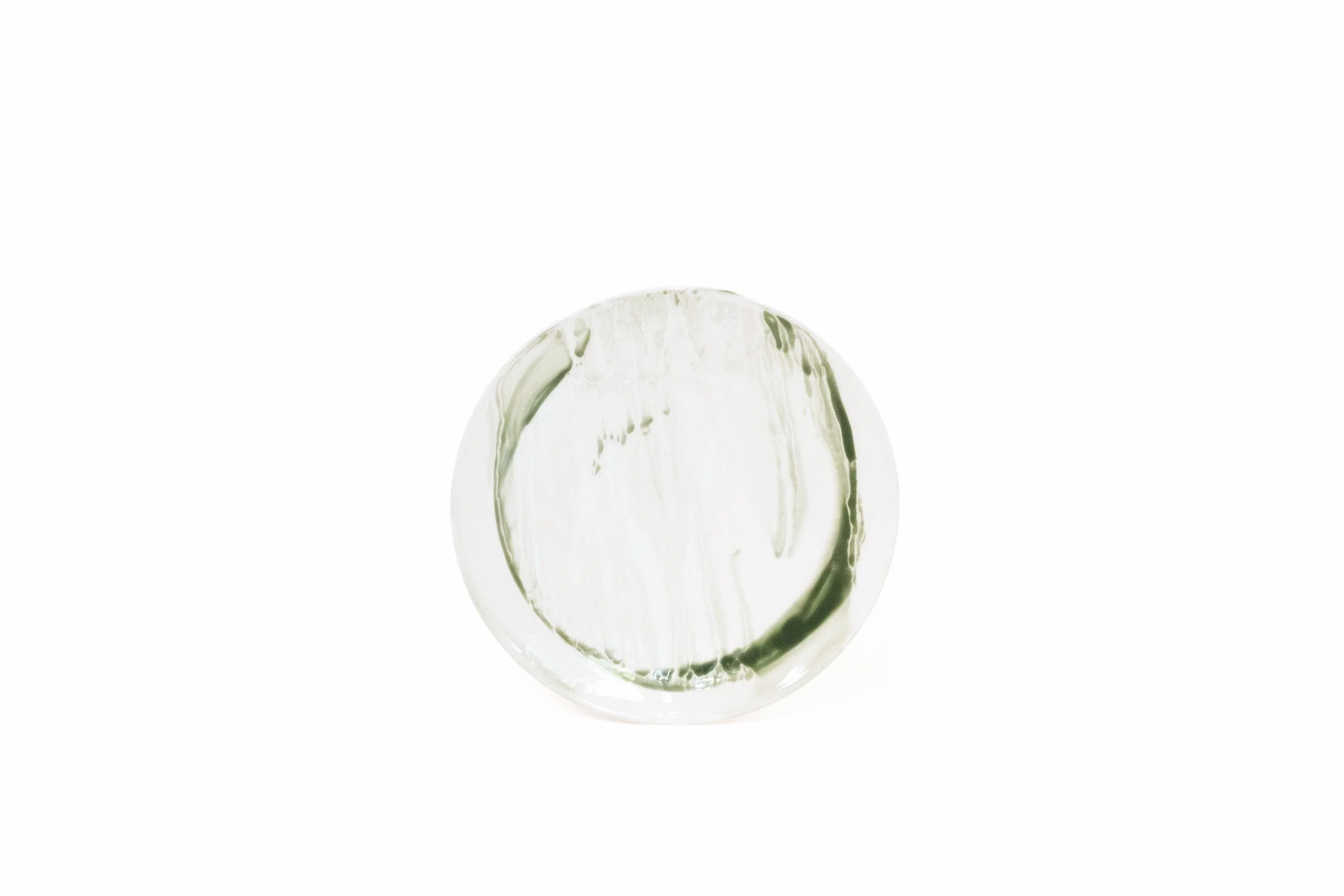 Green Wash Side Plate