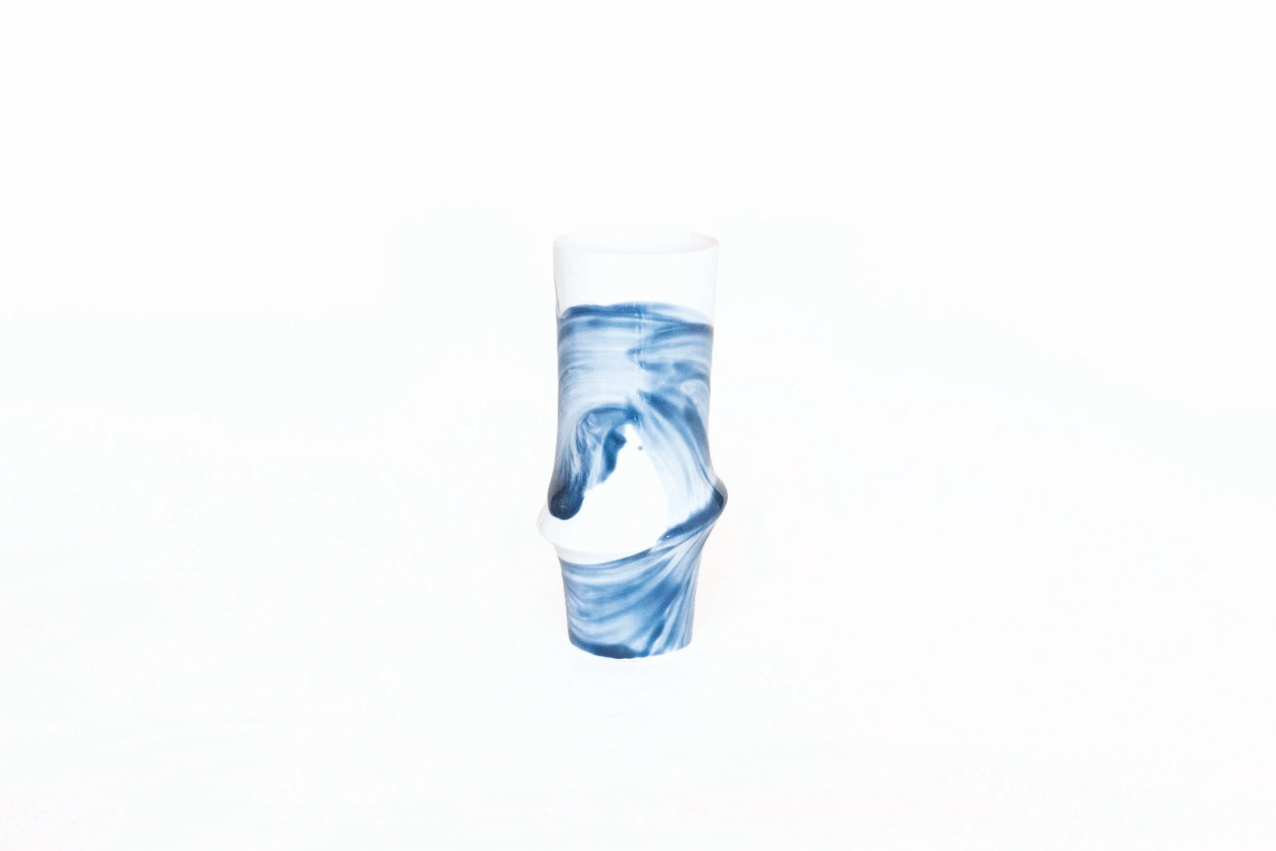 Wave Bamboo Vase