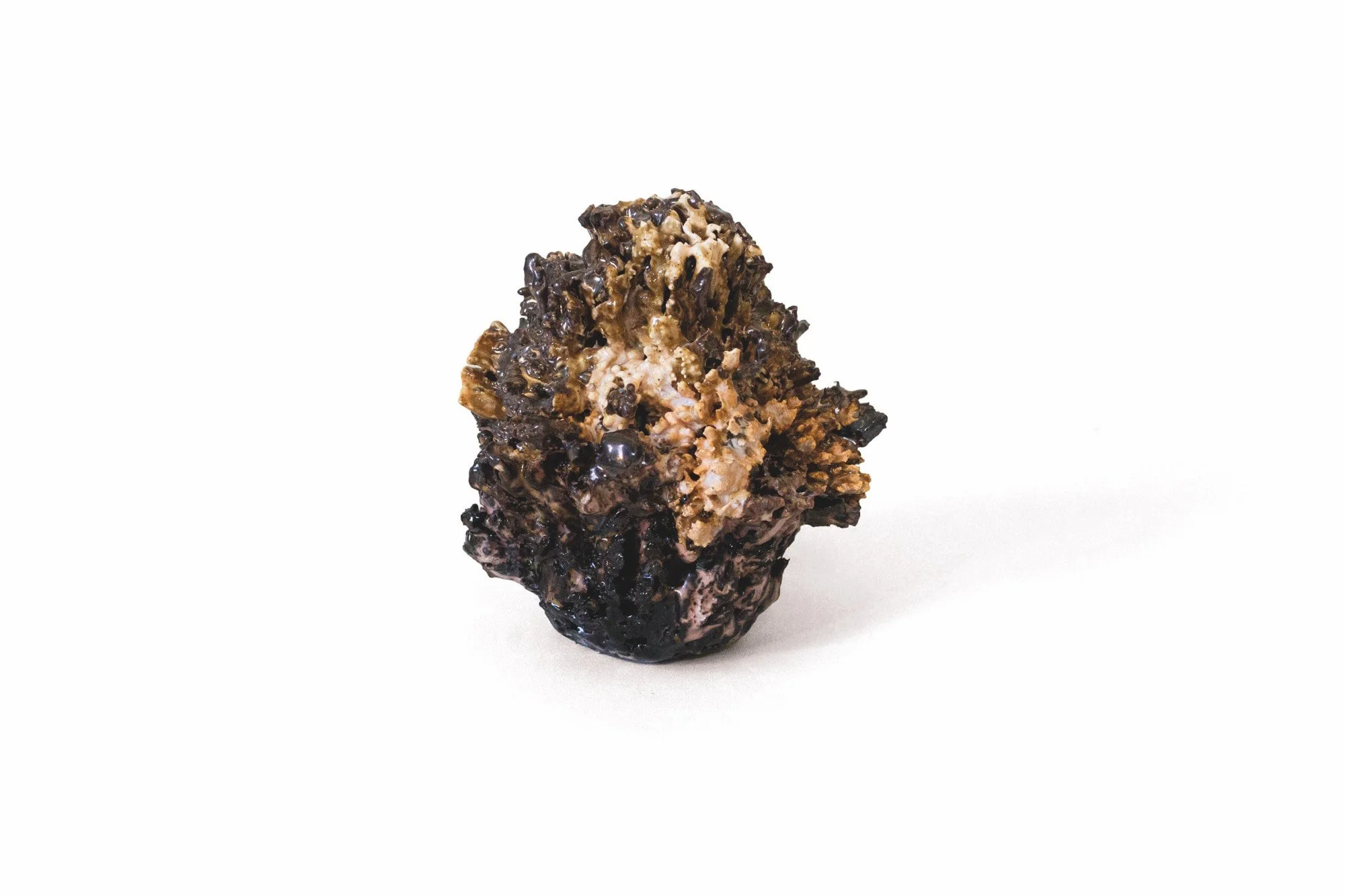 Small Metallic Coral Vessel I