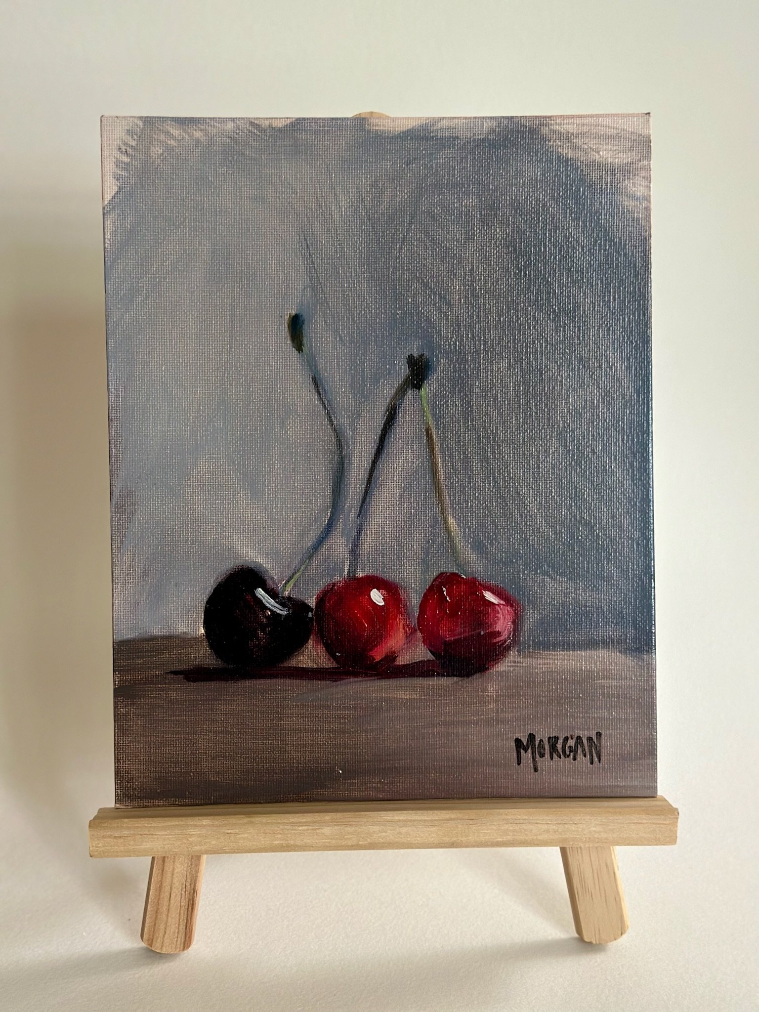 Cherry Study XVIII, 8"x10"