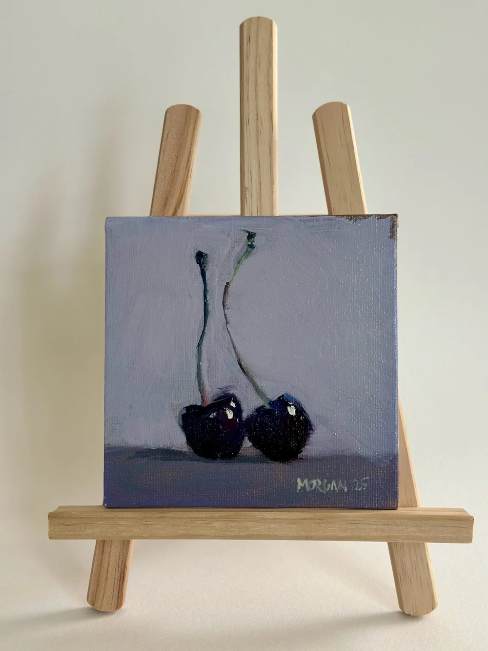 Plum Chum Cherries — Morgan Corbett Thompson Art