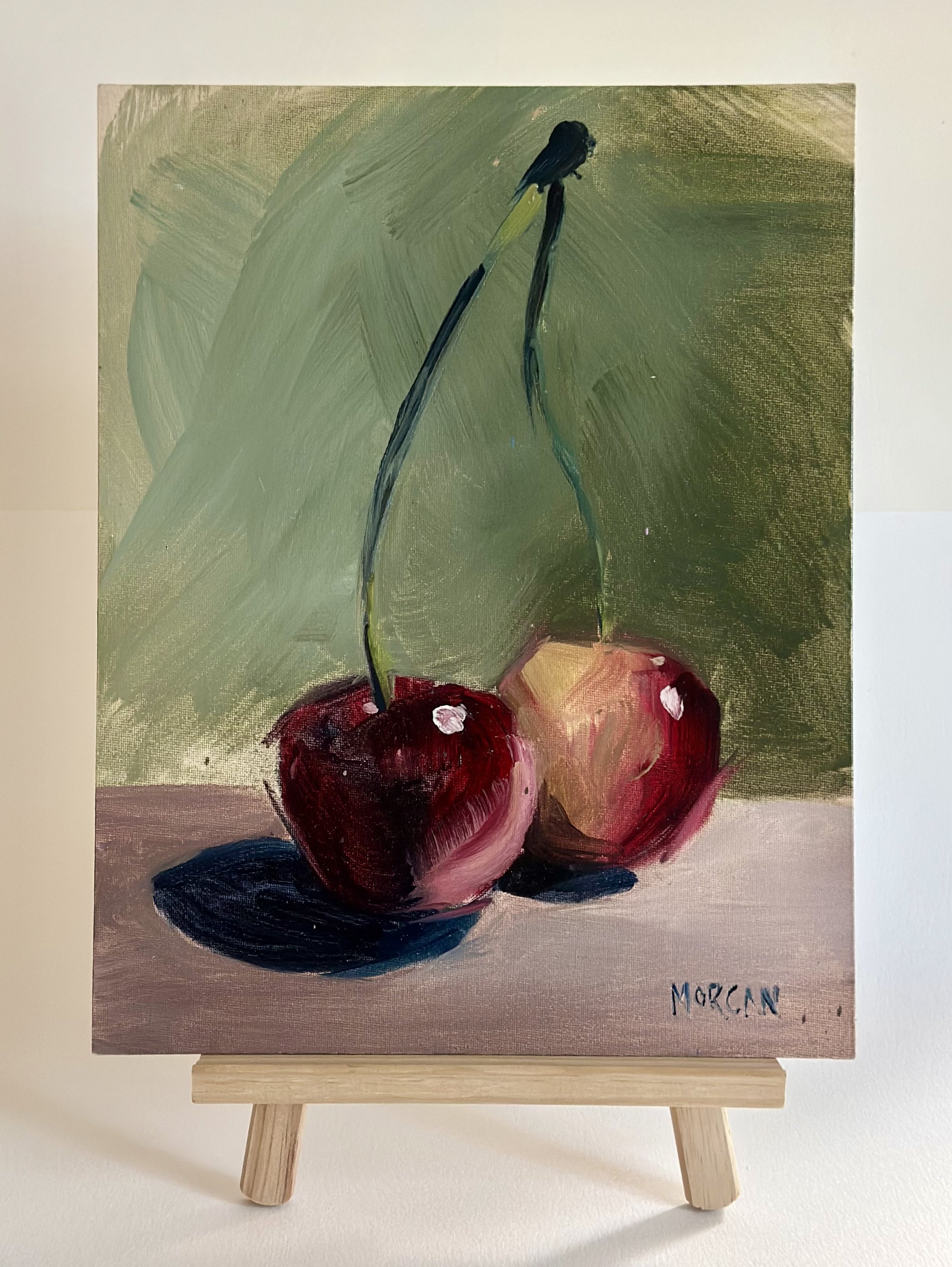 Cherry Study IX , 11"x14"