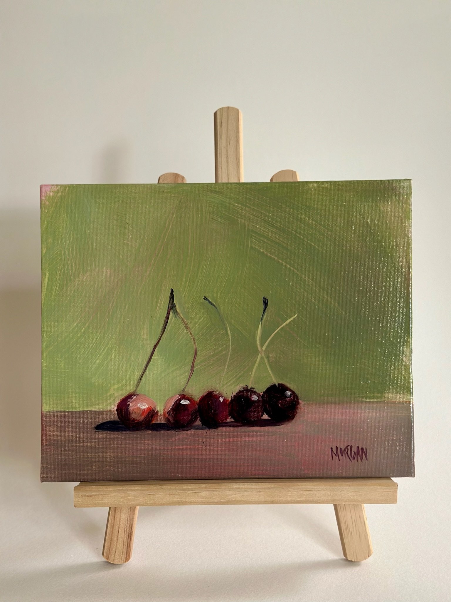 Cherry Study XIV, 8"x10"