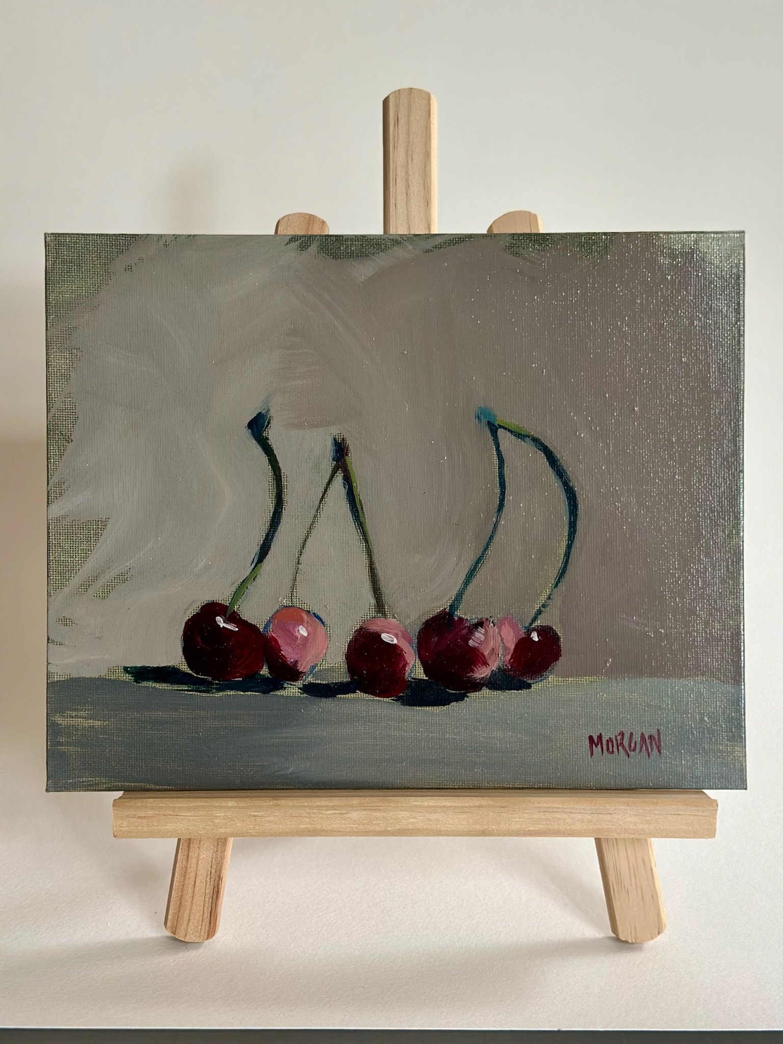 Cherry Study XI, 8"x10"