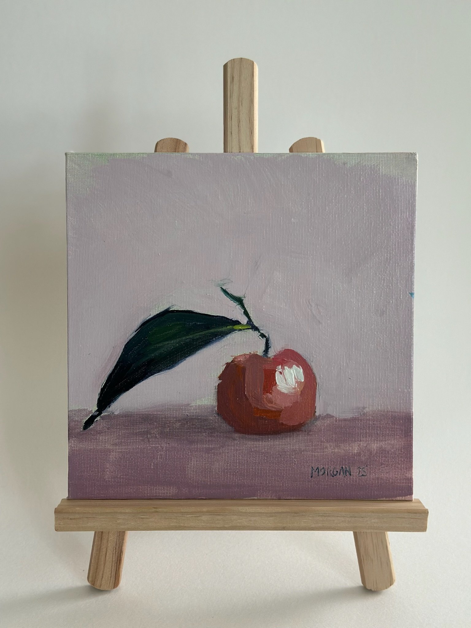 Mandarin Study IV, 8"x8"