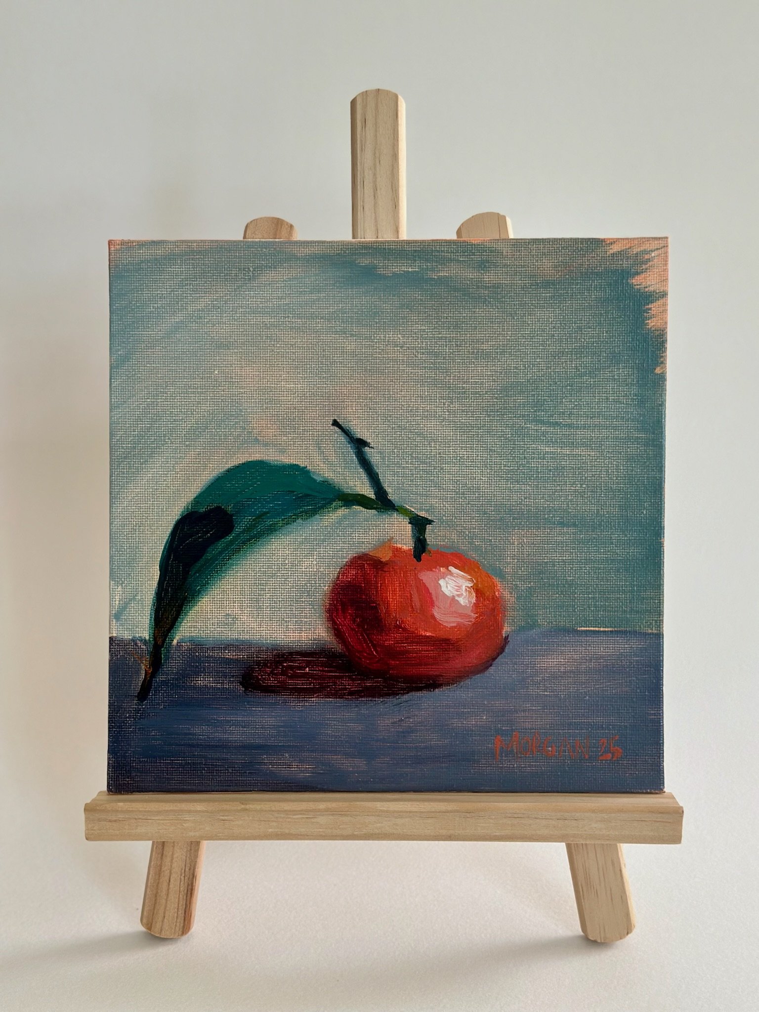 Mandarin Study I, 8"x8"