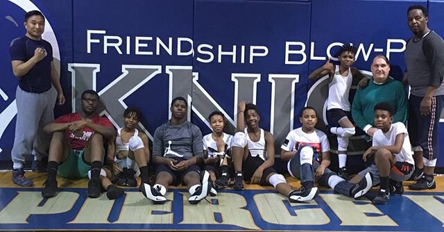 Athletes working hard and having fun at Friendship Blow Pierce in the Nation&rsquo;s Capital! #wrestlingdc #btswrestling