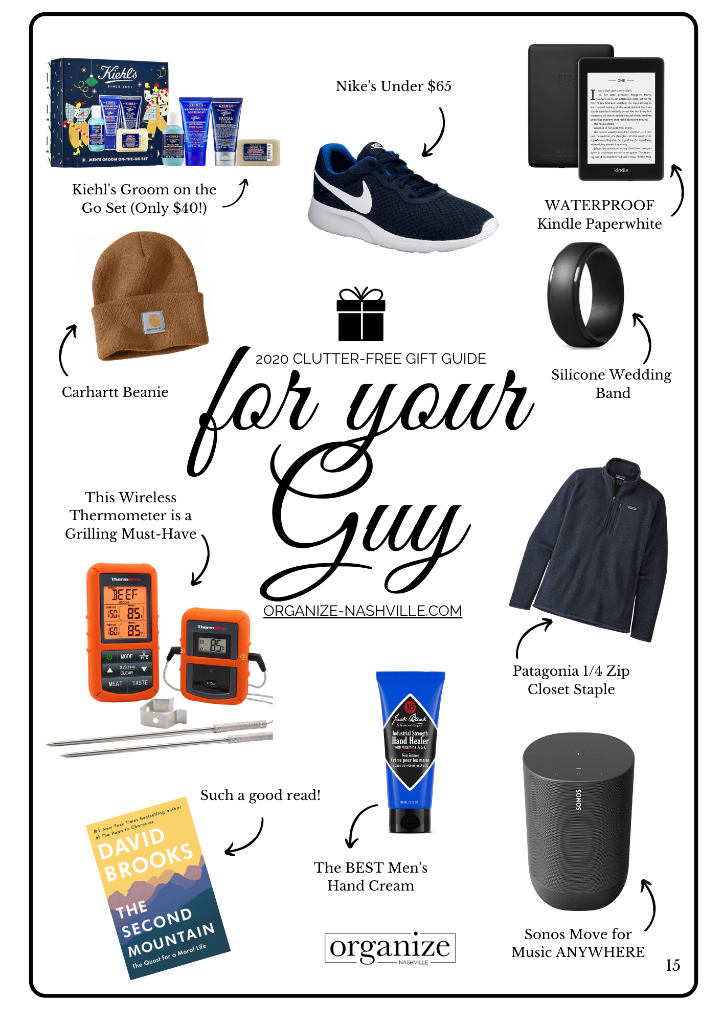 2020 Clutter-Free Gift Guide: For Your Guy