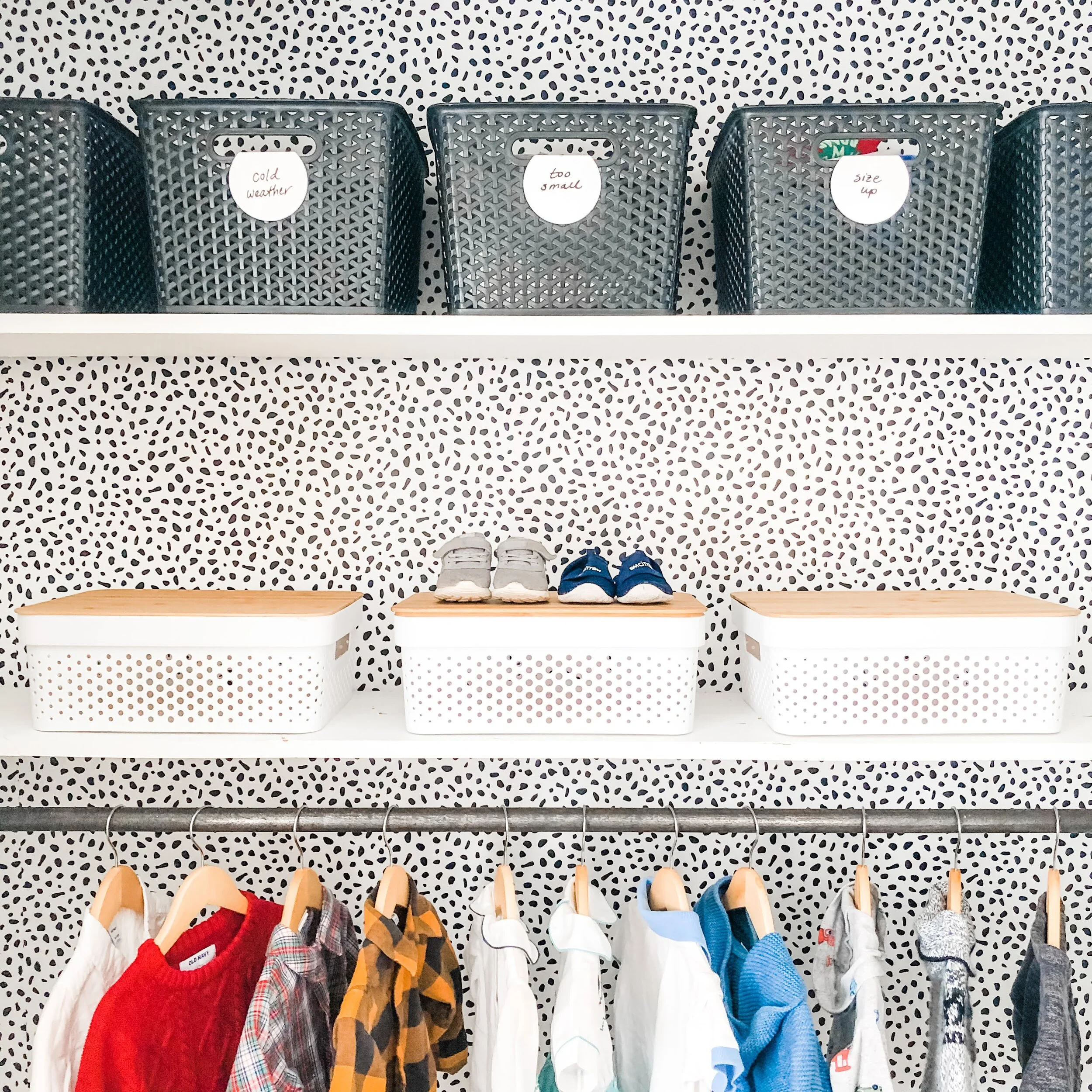 Toddler Closet Transformation