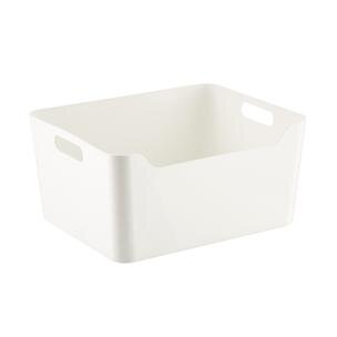 White Bins with Handles