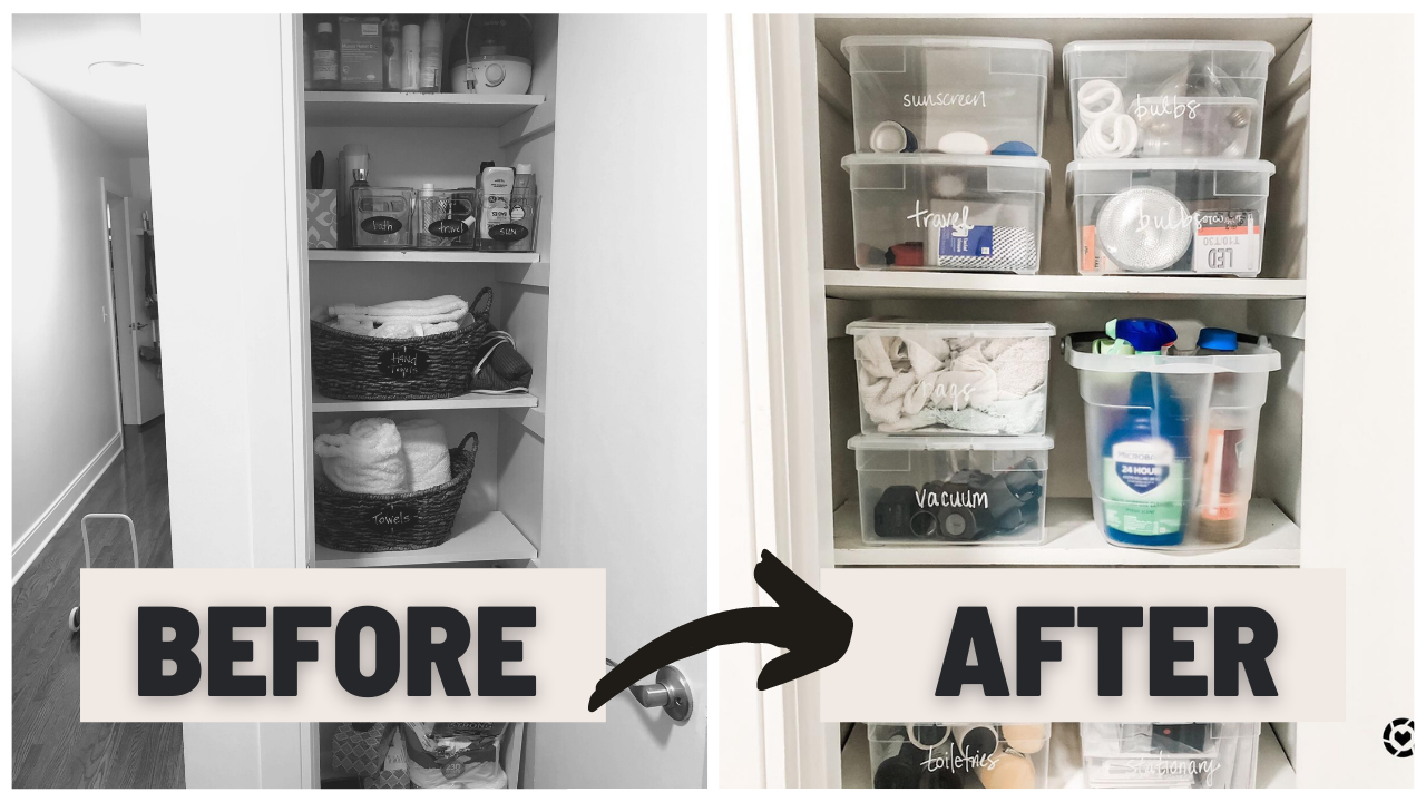 How I Organized Our Utility Closet for Under $50