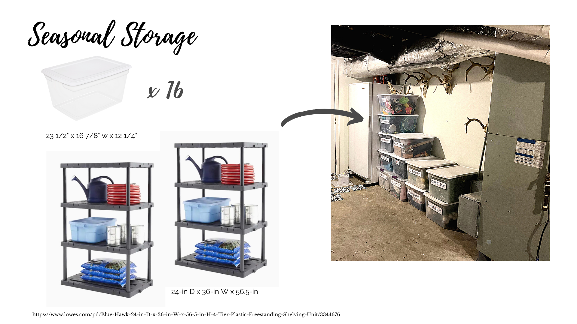 Basement Storage Ideas — Organize Nashville