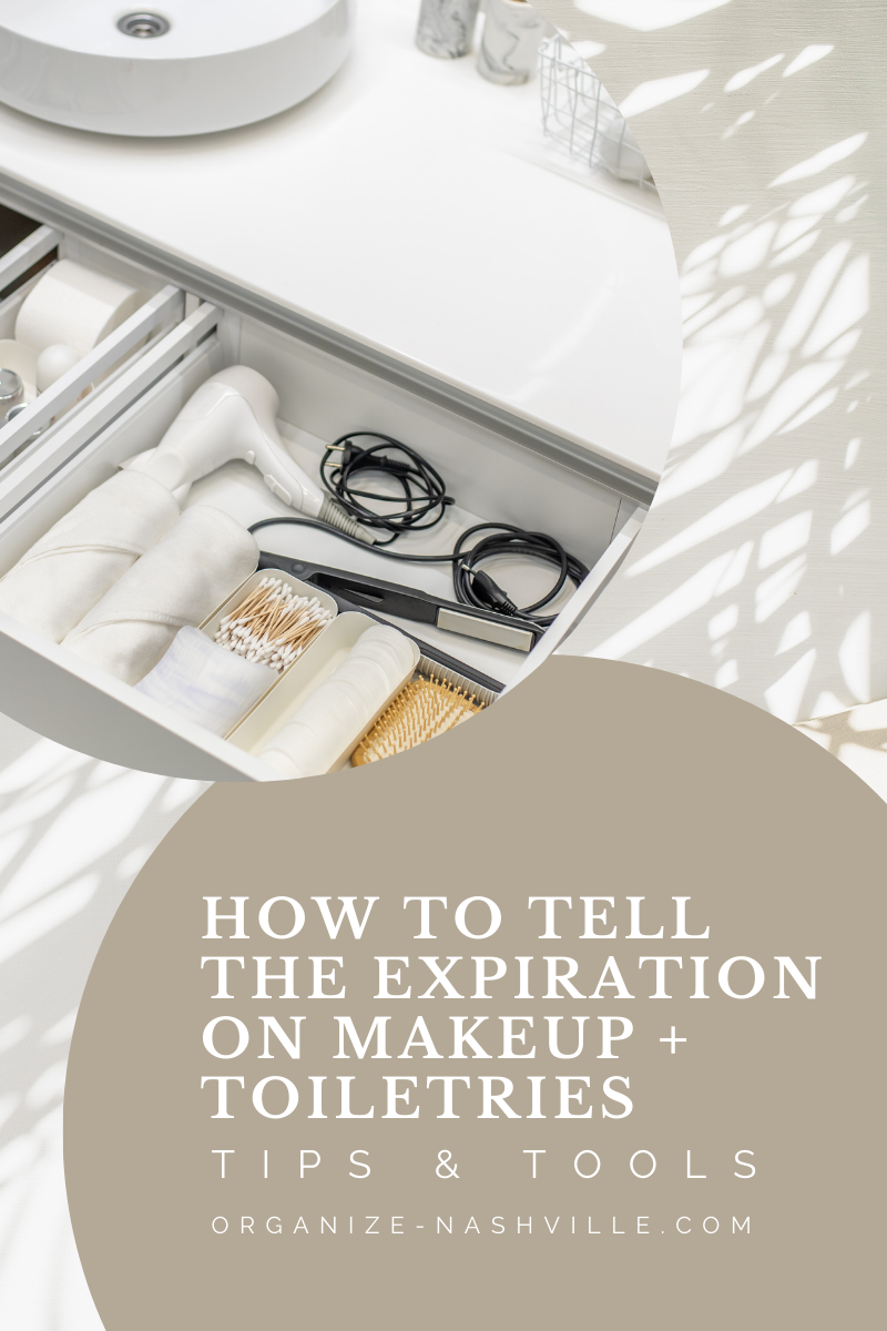 How to tell the expirations dates on makeup, creams and toiletries