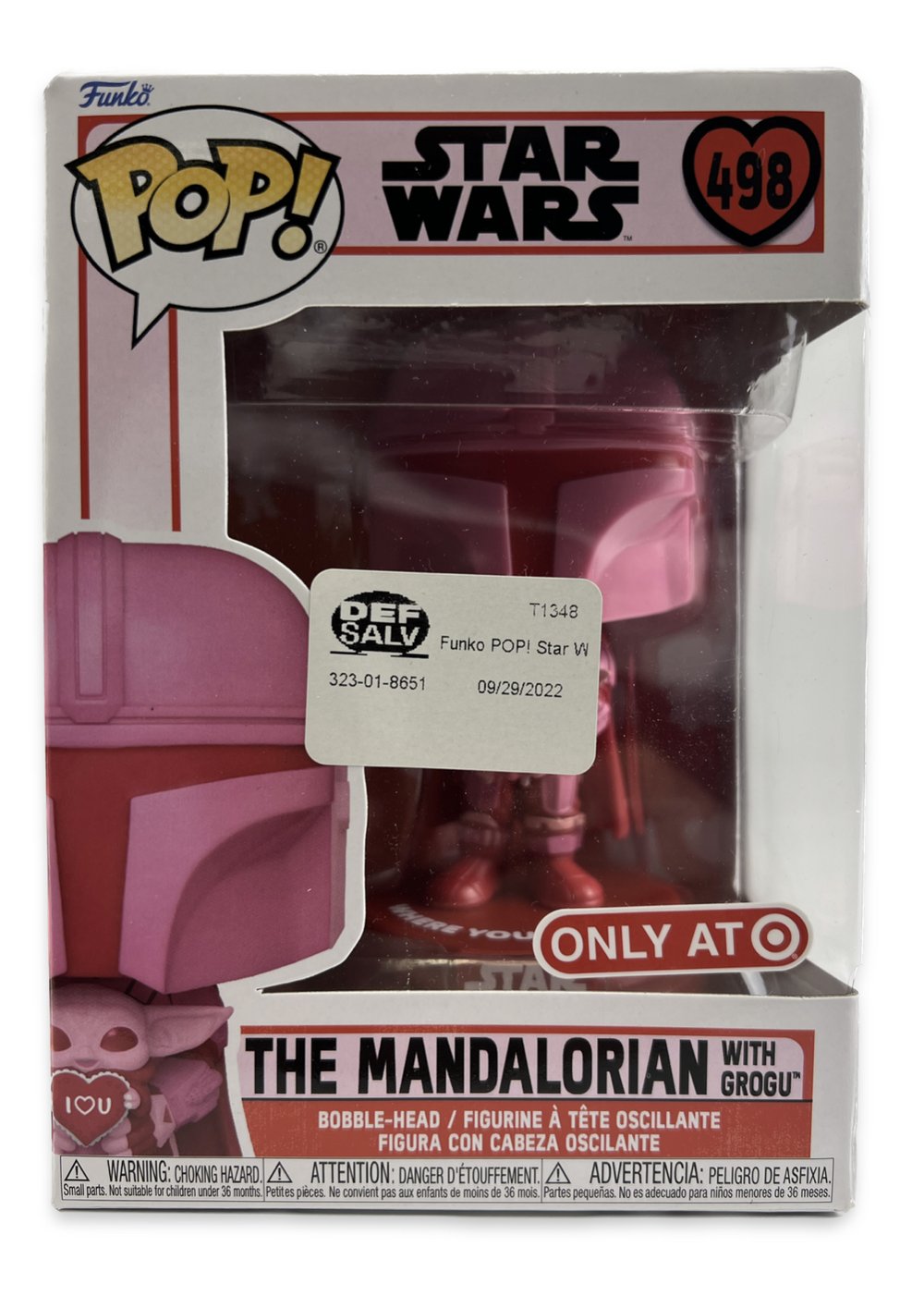 STAR WARS - FIGURINE POP SAINT VALENTIN - MANDALORIAN